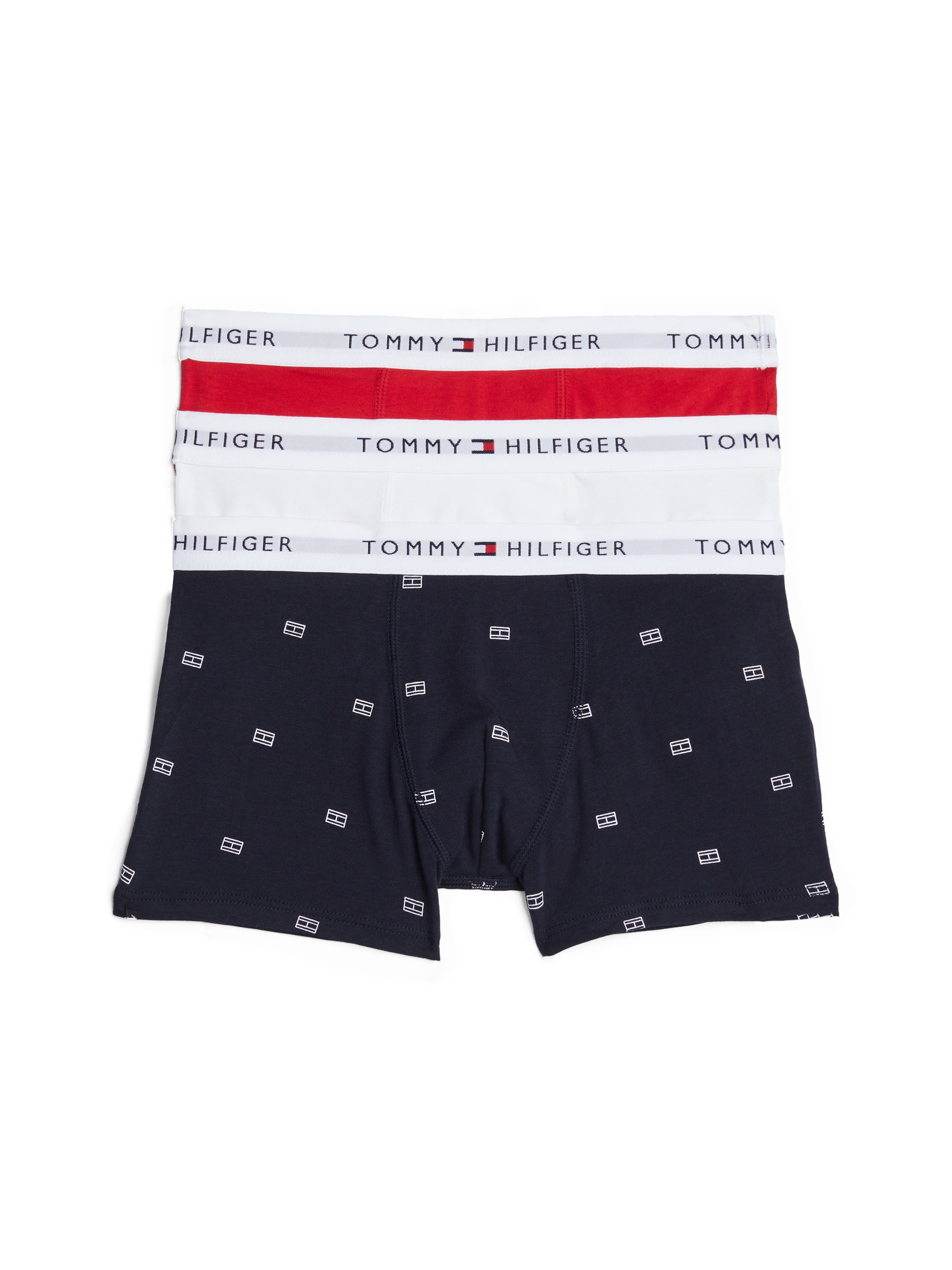 Tommy Hilfiger Underwear Trunk »3PK TRUNK PRINT«, (Packung, 3 St., 3er), mit Logo-Druck