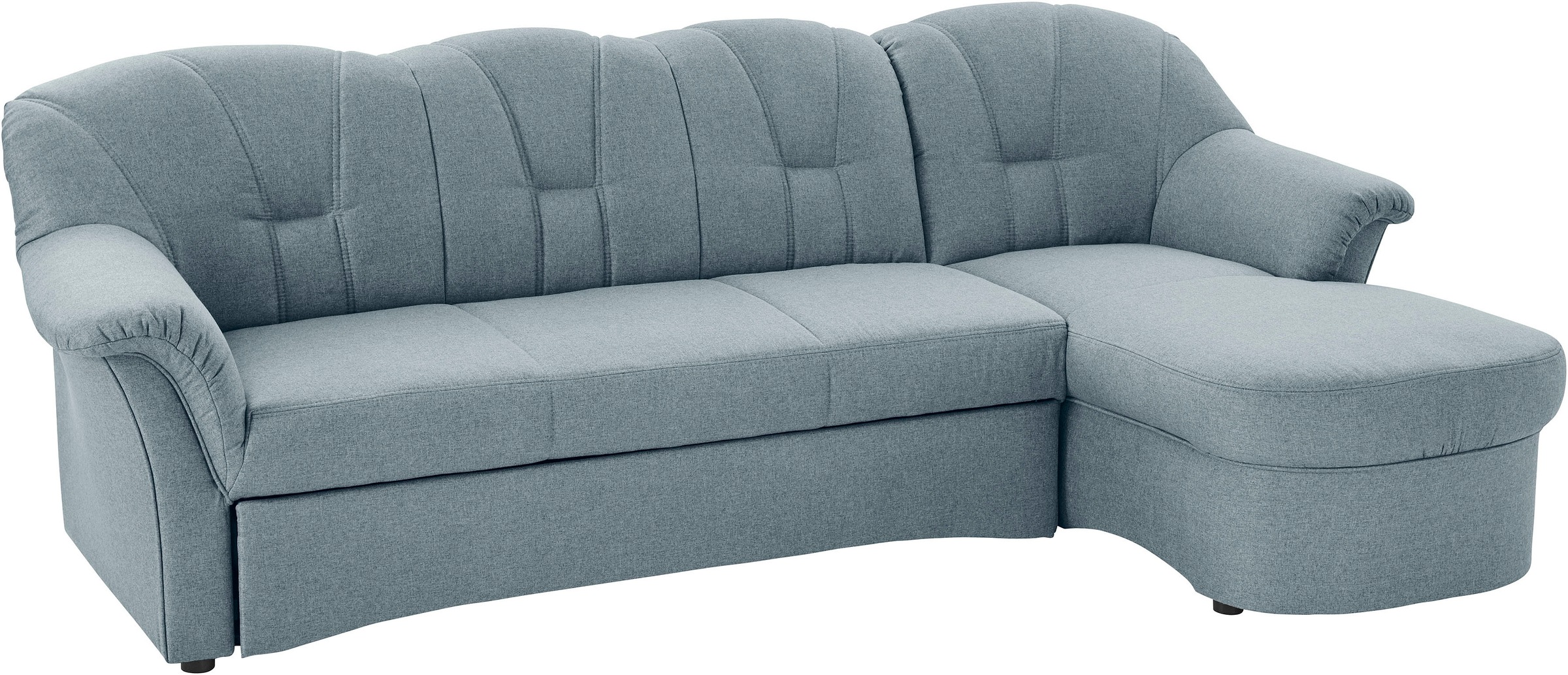 DOMO collection Ecksofa Papenburg L-Form, in großer Farbvielfalt, wahlweise mit Bettfunktion
