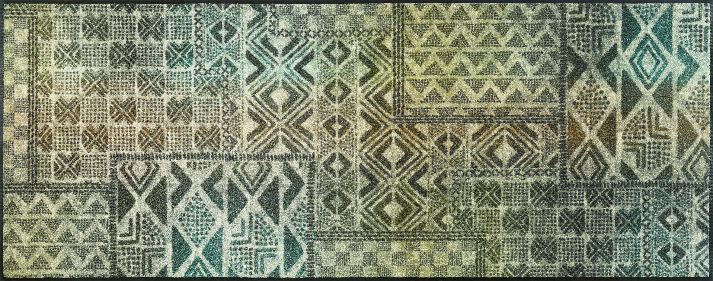 wash+dry by Kleen-Tex Fußmatte "und Läufer Aztec Nomad" rechteckig 7 mm Höhe