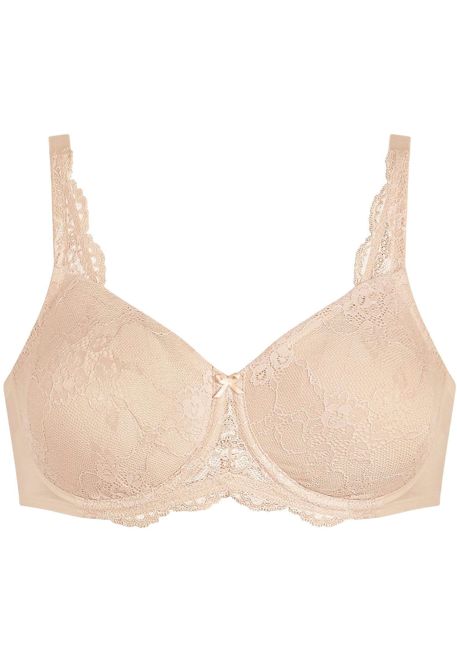 Triumph Minimizer-BH »Contouring Sensation W01«, verkleinert die Brust optisch um eine Cup-Größe, florale Spitze