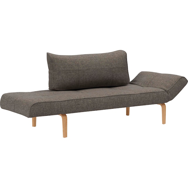 INNOVATION LIVING ™ Schlafsofa »Zeal«, im Scandinavian Design, Bow Beine, inklusive  Rückenkissen bequem bestellen