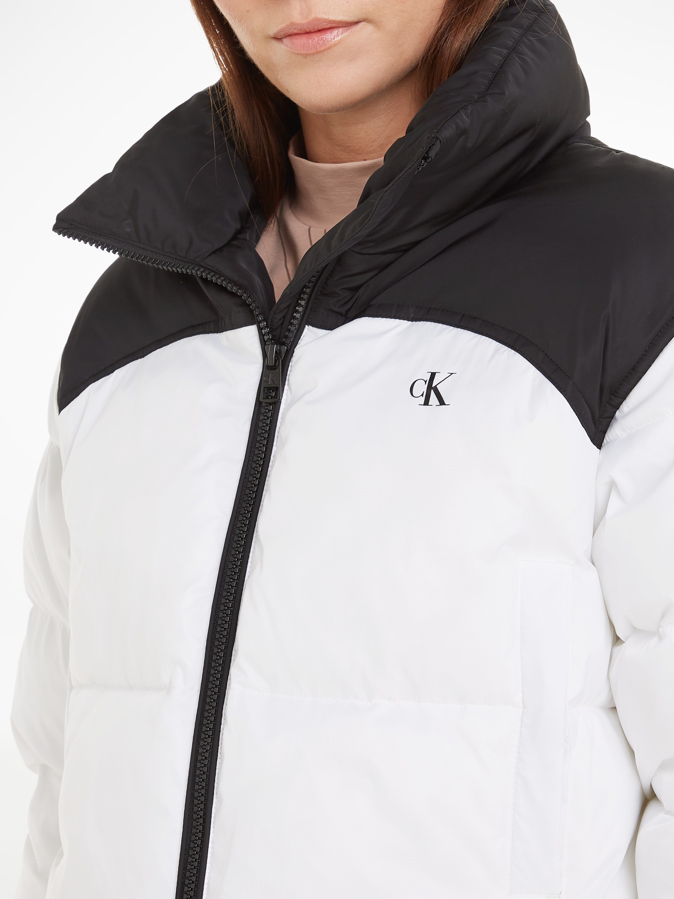 Calvin Klein Jeans Outdoorjacke »BLOCKED CROPPED PUFFER«