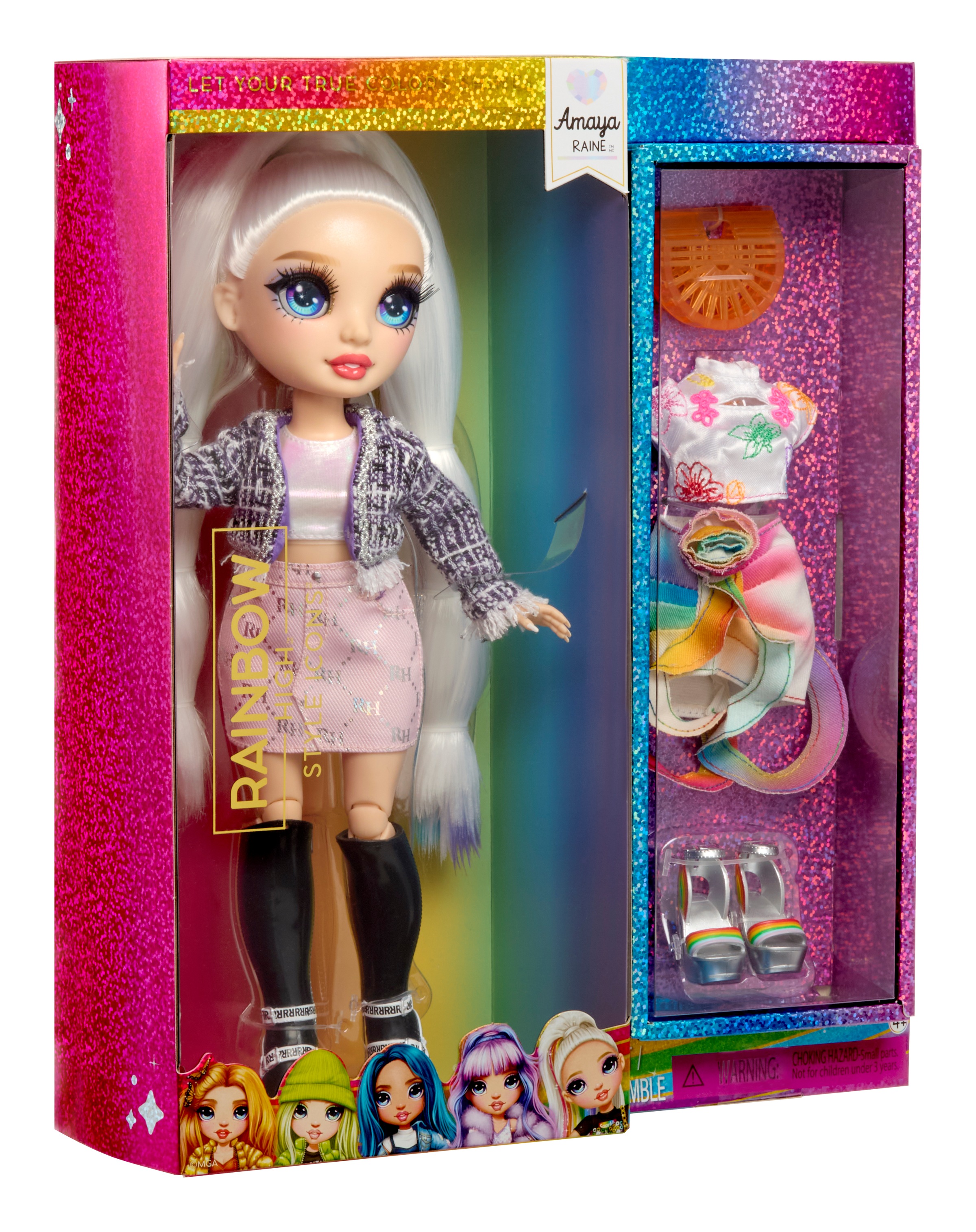 RAINBOW HIGH Anziehpuppe »Rainbow High Style Icons Doll - Amaya«