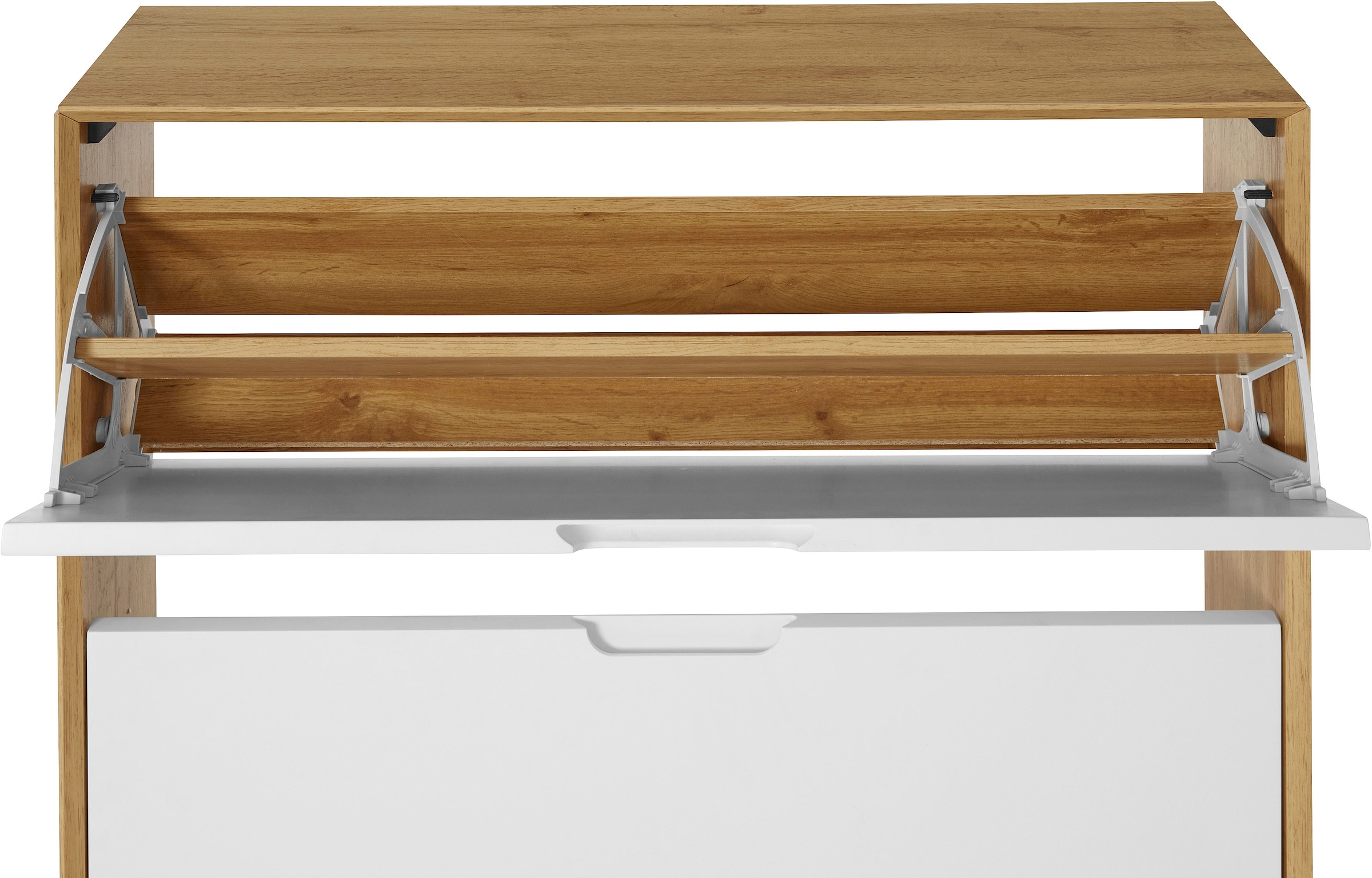 andas Schuhschrank »Pandrup«, mit 2 Klappen, ca. 8 Paar Schuhe pro Klappe, Höhe 90 cm