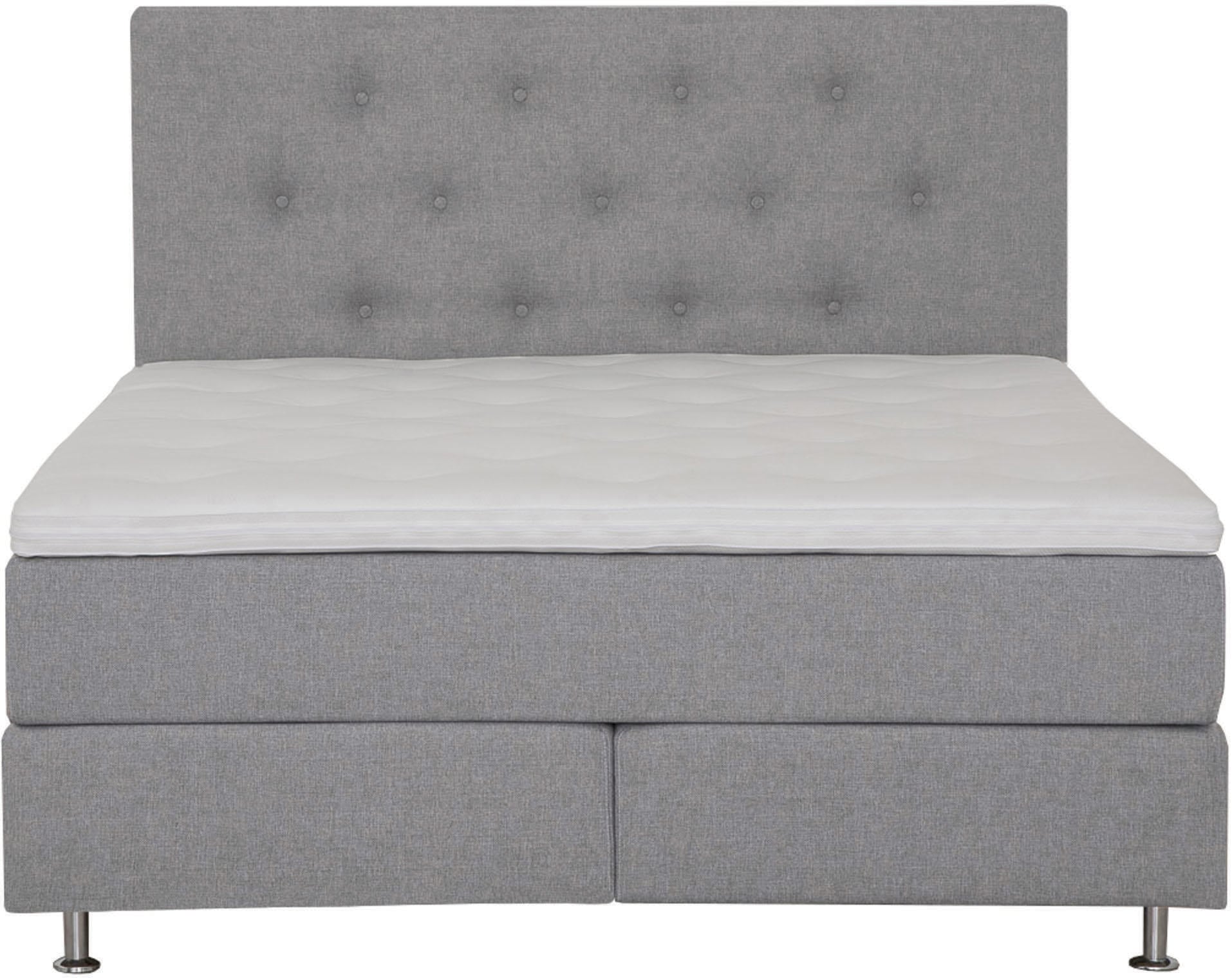 Home affaire Boxspringbett »Nordica« inkl. Topper,  auch in Überlänge 200/220 cm