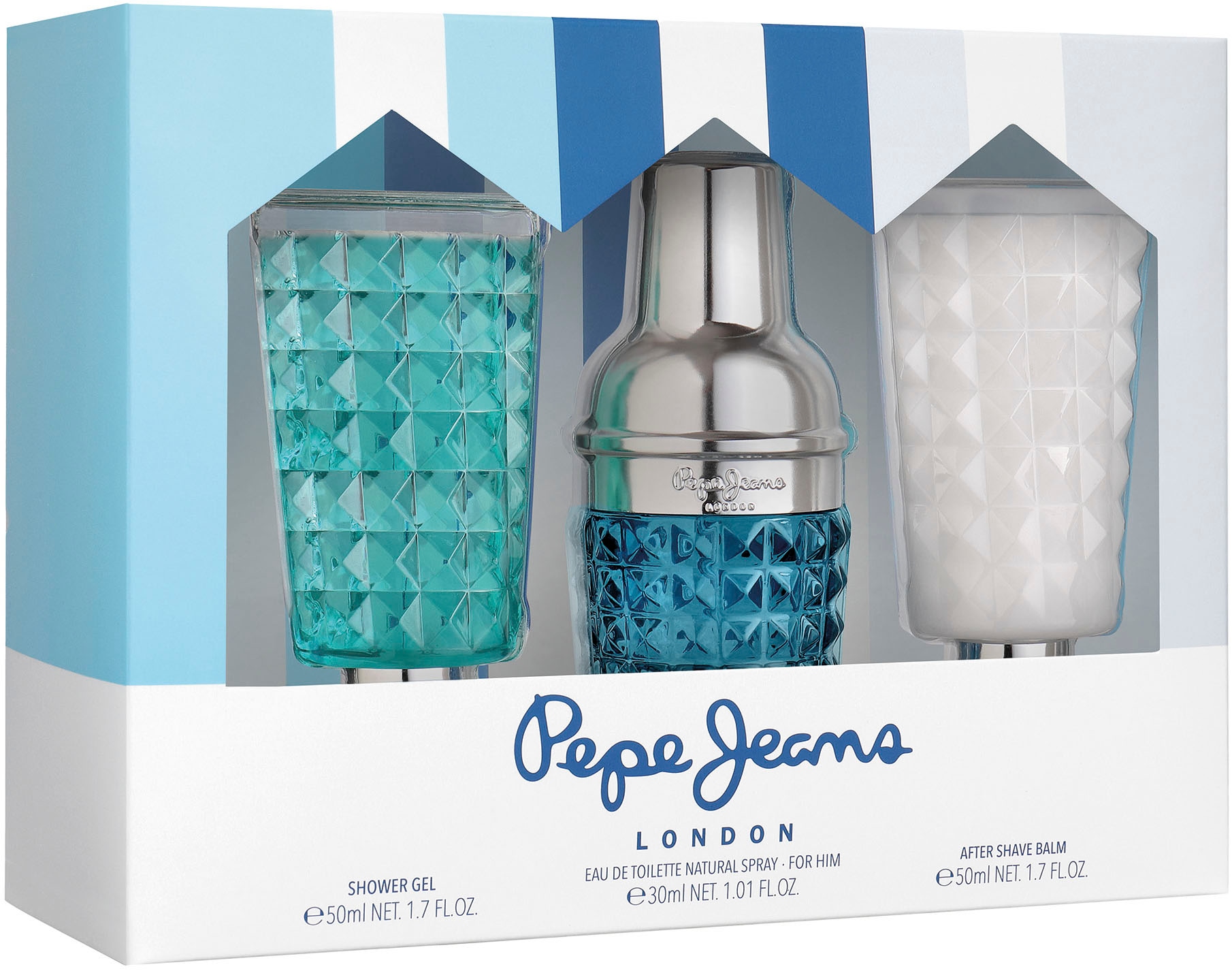 Pepe Jeans Duft-Set »Pepe Jeans Gift Set for him« Langlebiger Duft