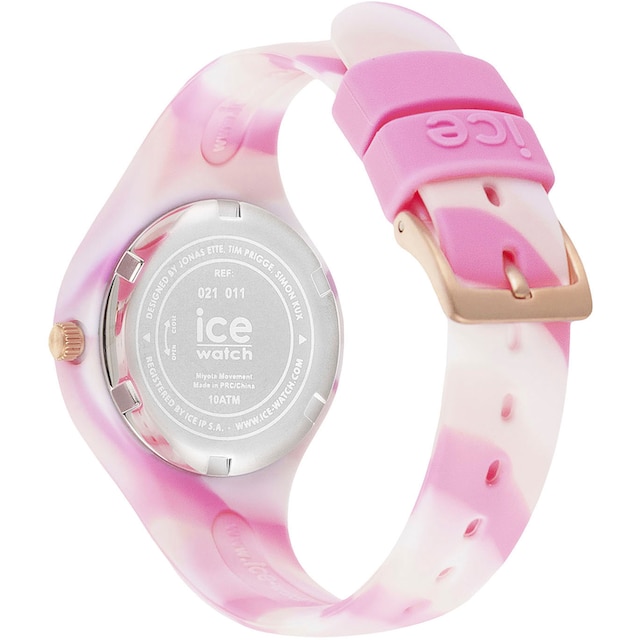 ice-watch Quarzuhr »ICE tie and dye - Pink shades - Extra-Small - 3H, 021011«,  ideal auch als Geschenk bei ♕