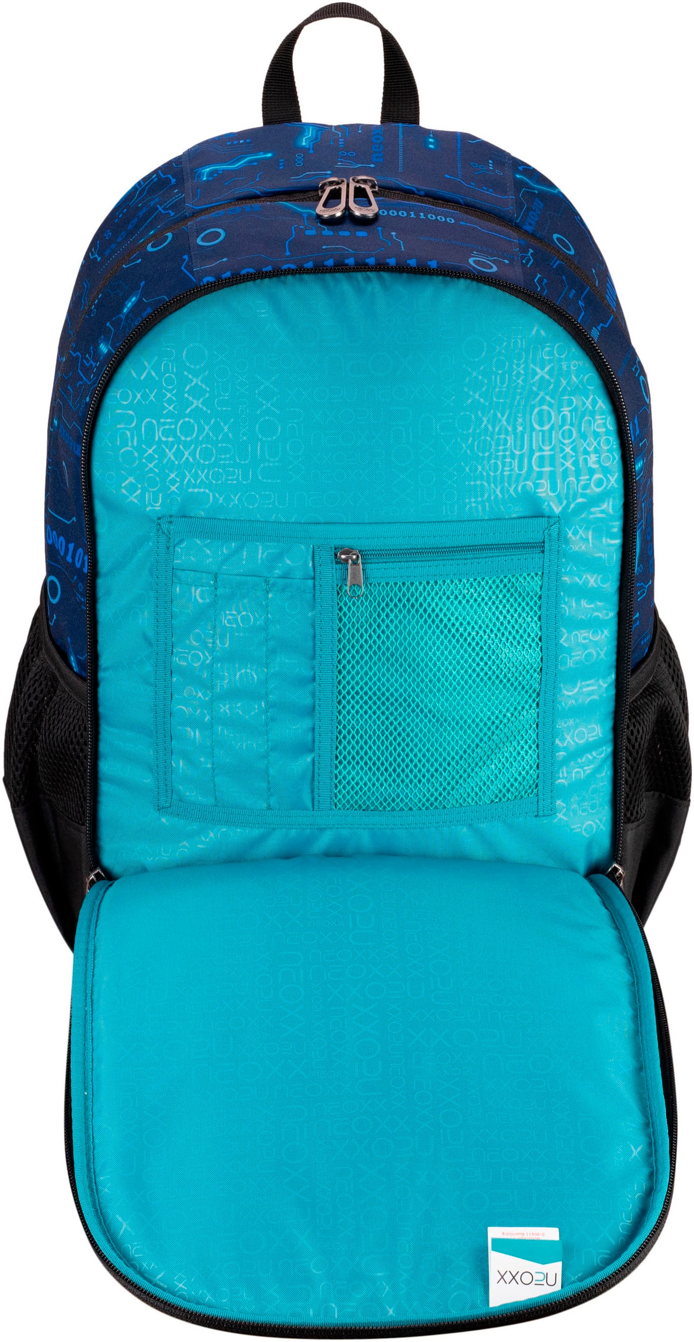 neoxx Schulrucksack »Flow, Next Level«, teilweise aus recyceltem Material