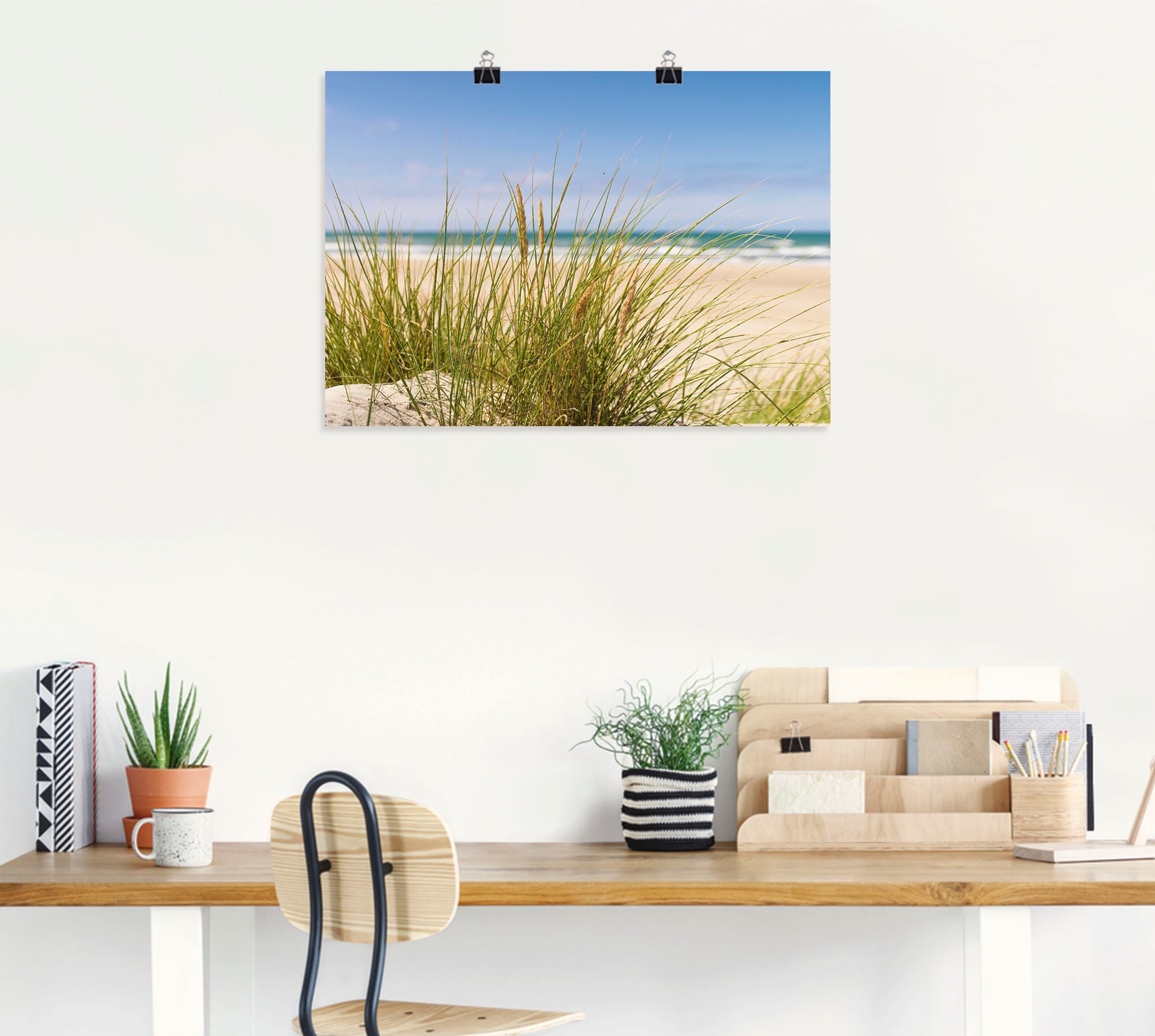 Artland Wandbild »Dünengras« Strand 1 Stk. tlg. als Leinwandbild, Poster in verschied. Größen