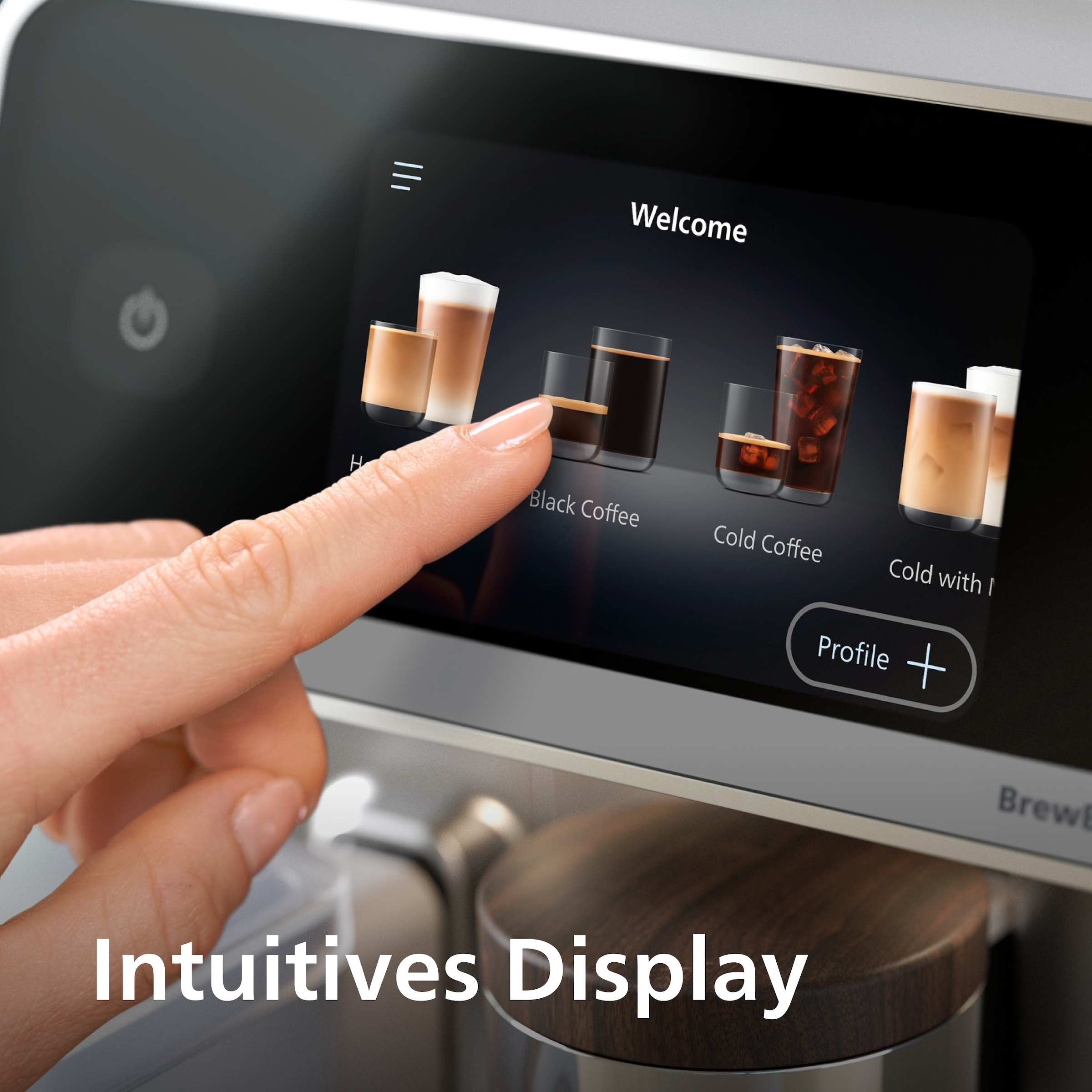 Philips Kaffeevollautomat »EP8757/20 8000 Series Café Aromis, 50 Getränke (heiß oder eisgekühlt)« LatteGo Pro-Milchsystem, BrewExtract Technologie, appfähig, Silber