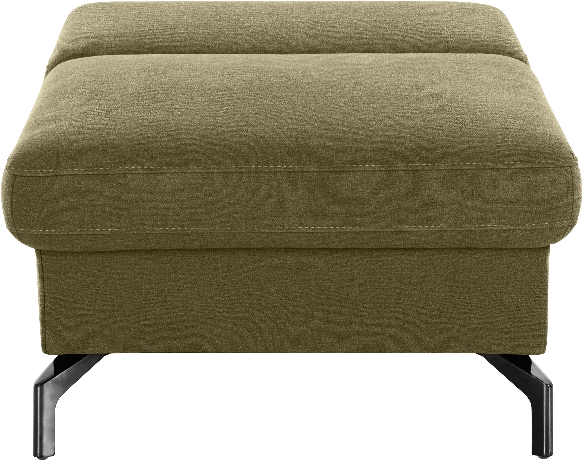 sit&more Hocker »Brisbane« Fußhöhe 12 cm, mit Federkern und Klappfunktion