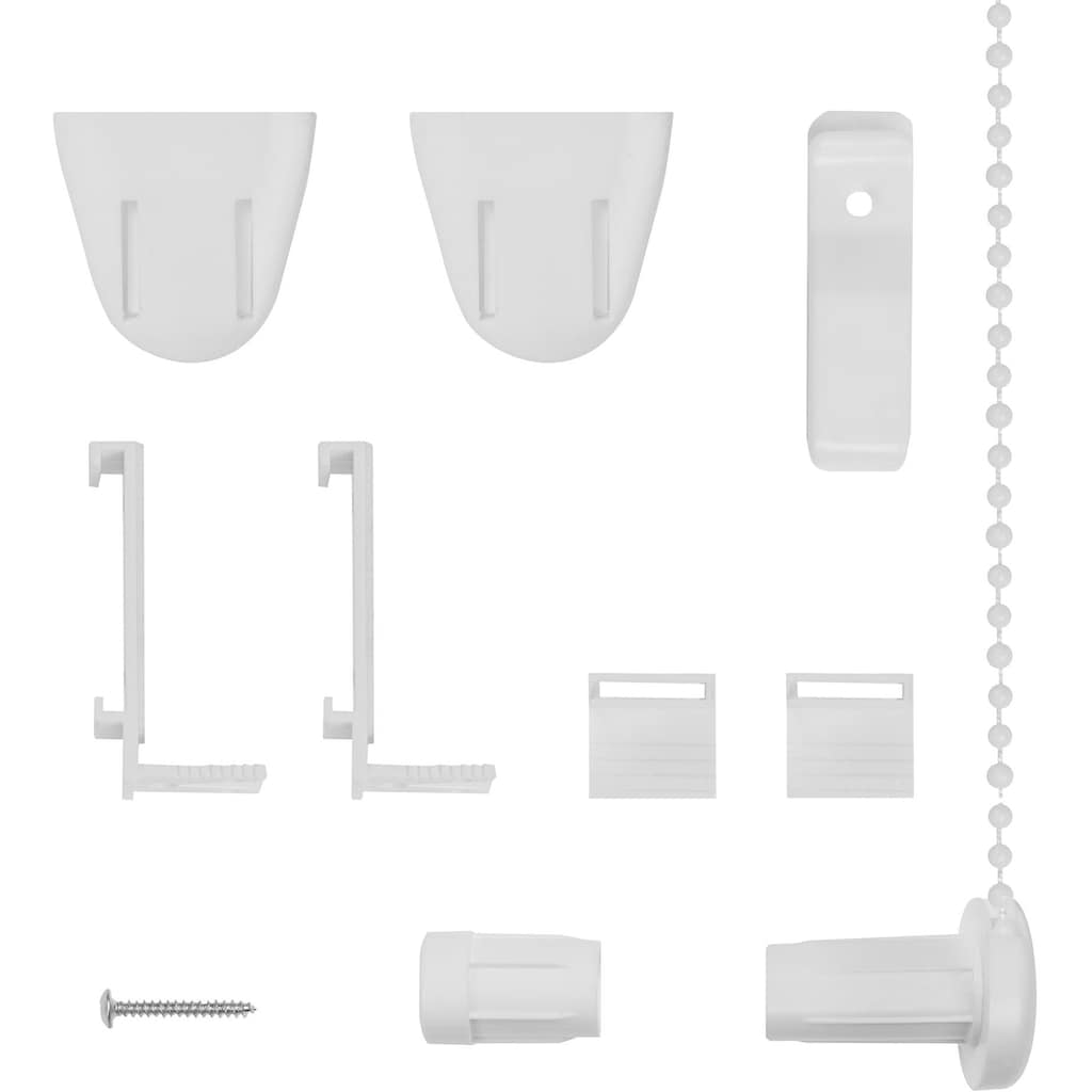 LICHTBLICK ORIGINAL Sichtschutzzüge Montagezubehör-Set, Packung, für Rollos