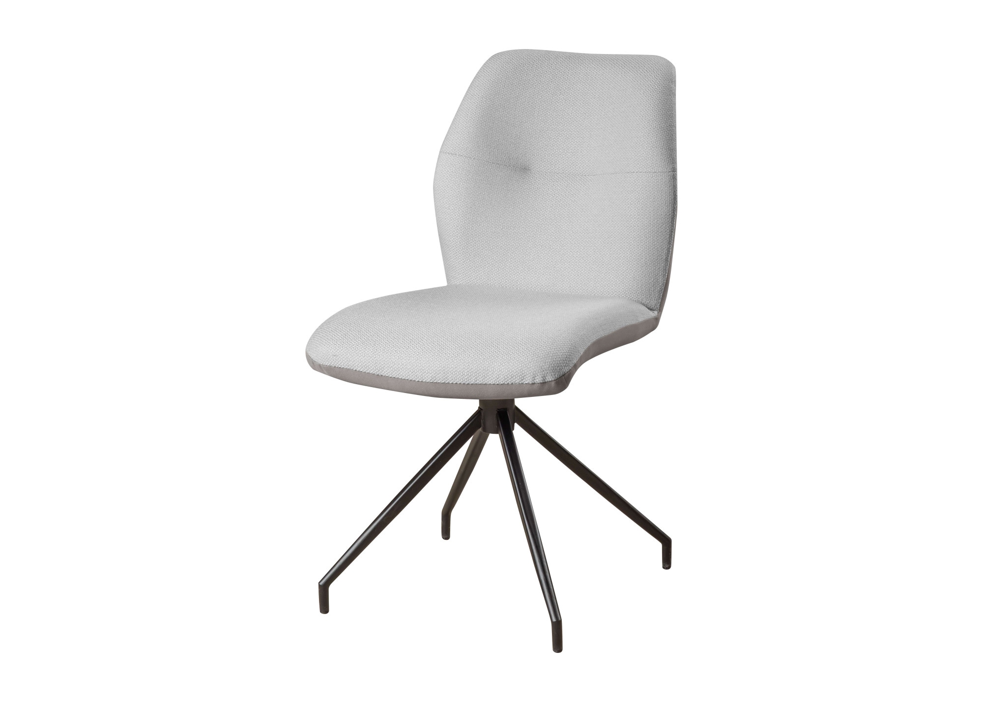 OTTO home Drehstuhl "Bruna Esszimmerstuhl,Polsterstuhl, Küchenstuhl, 4-Fußstuhl" () 360 drehbar, mit automatischer Rückstellung, 2-Stoff-Design