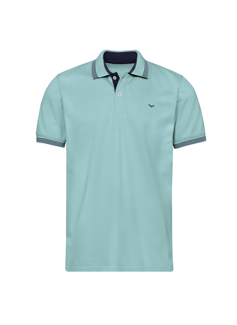 Trigema Poloshirt »TRIGEMA Poloshirt mit kontrastfarbigen Akzenten«, (1 tlg.)