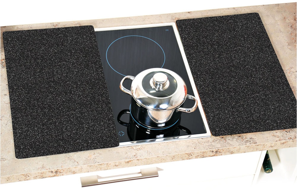 KESPER® Herdblende-/Abdeckplatte »Herdabdeckplatte, Motiv: Granit« Maß der einzelnen Platte ca. 30 x 52 cm