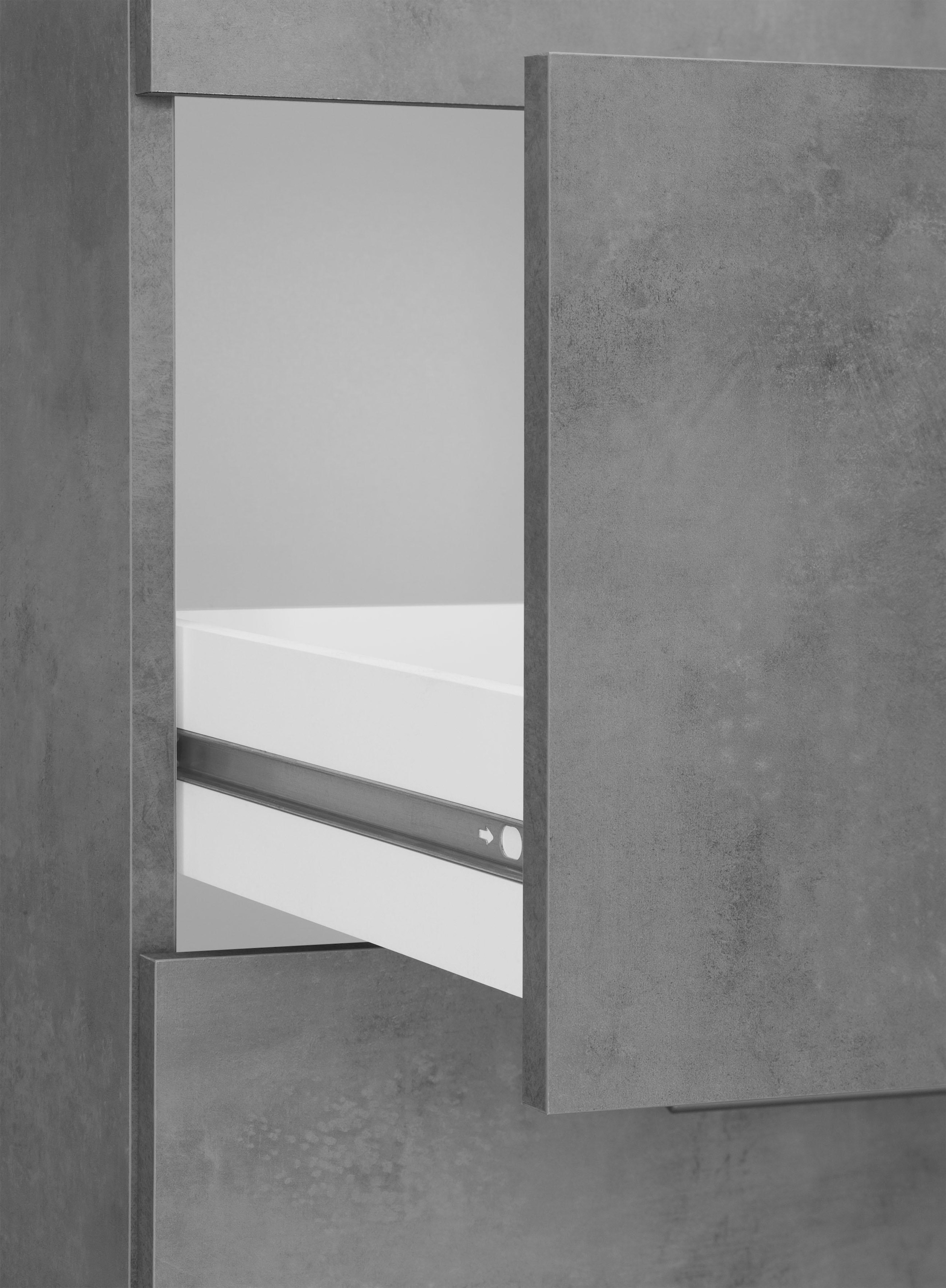 wiho Küchen Winkelküche »Cali«, mit E-Geräten, Stellbreite 230 x 170 cm