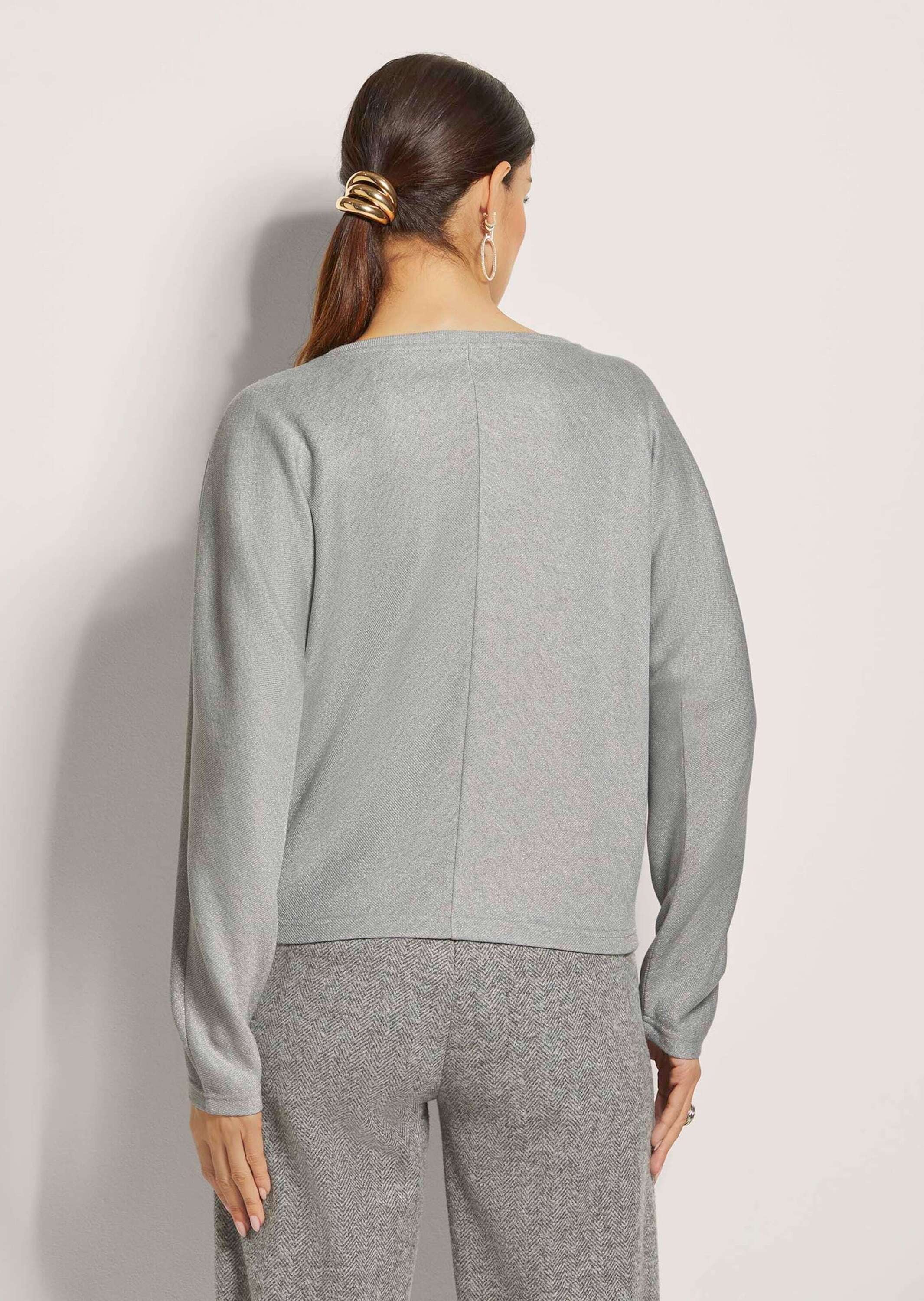 MADELEINE Langarmshirt »Shirt Langarm-Shirt mit Glanz-Effekt«