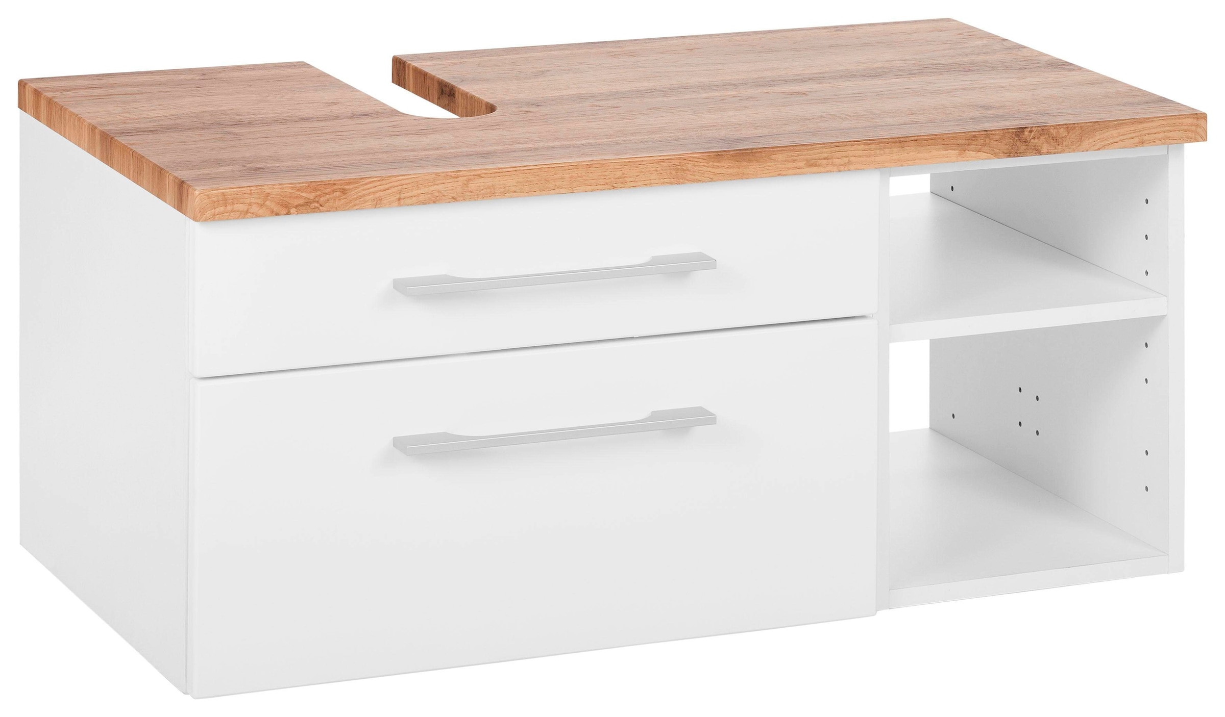 welltime Waschbeckenunterschrank "Davos" Breite 90 cm
