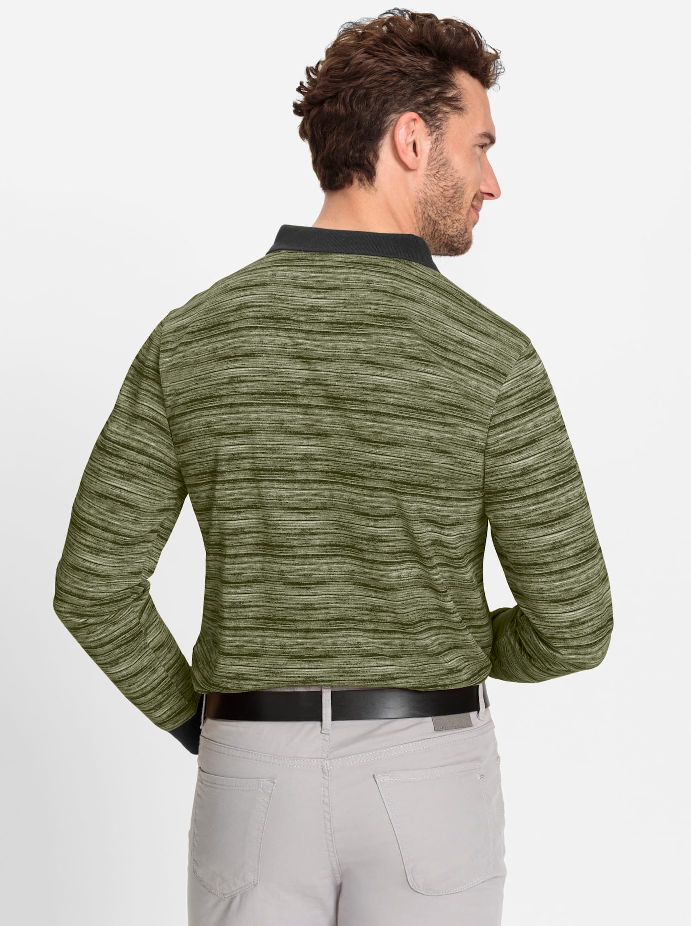 Hajo Poloshirt »Langarm-Poloshirt«, (1 tlg.)