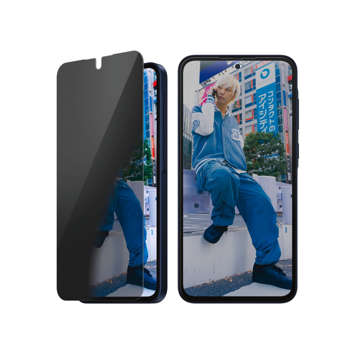 CARE by PanzerGlass Displayschutzglas »Ultra-Wide Fit Privacy Screen Protection«, für Samsung Galaxy A36, Blickschutzfolie, Schutzfolie, Bildschirmschutz, kratz- & stoßfest