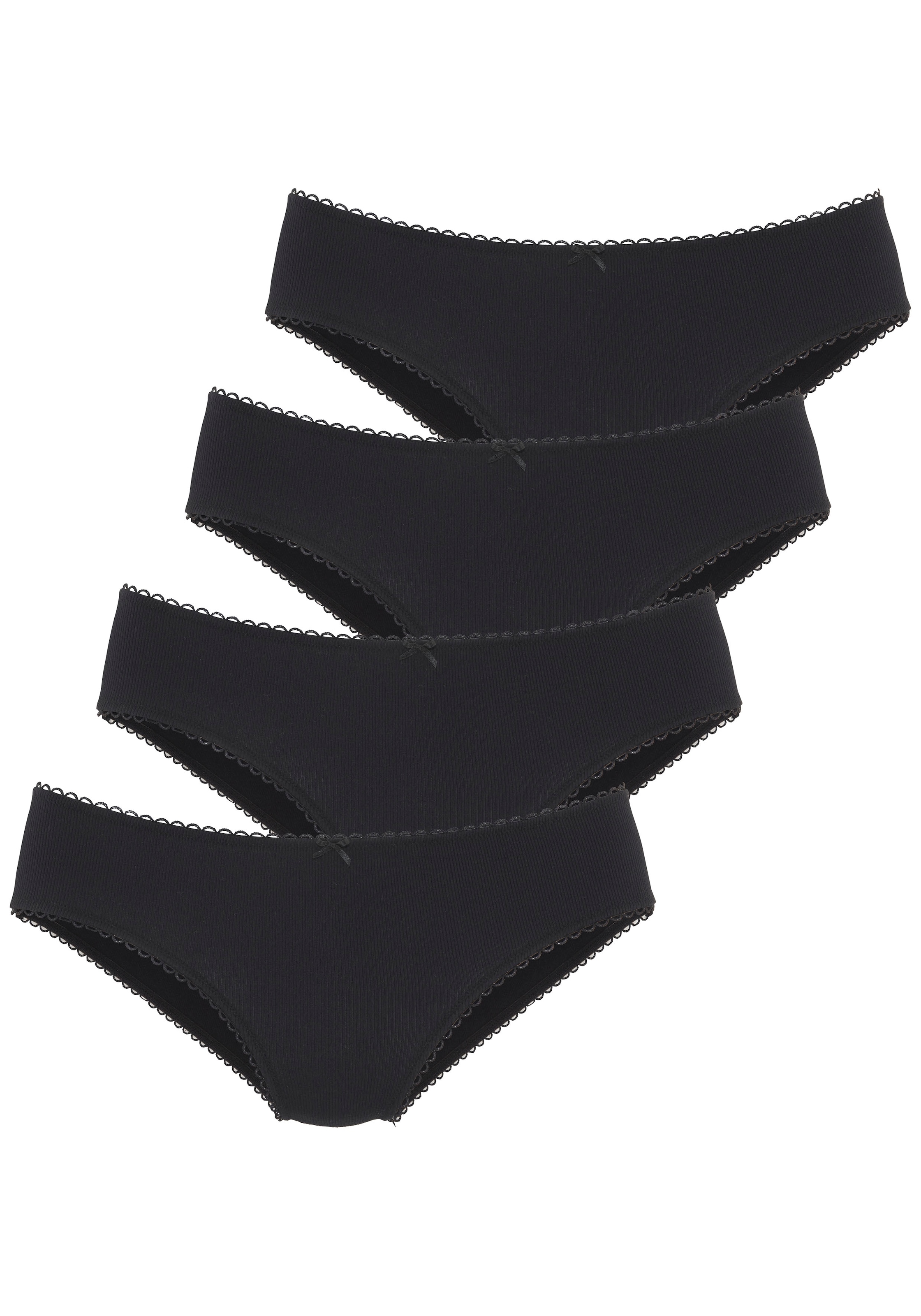 Jazz-Pants Slips, (Packung, 4 St.), aus weicher Baumwoll-Qualität