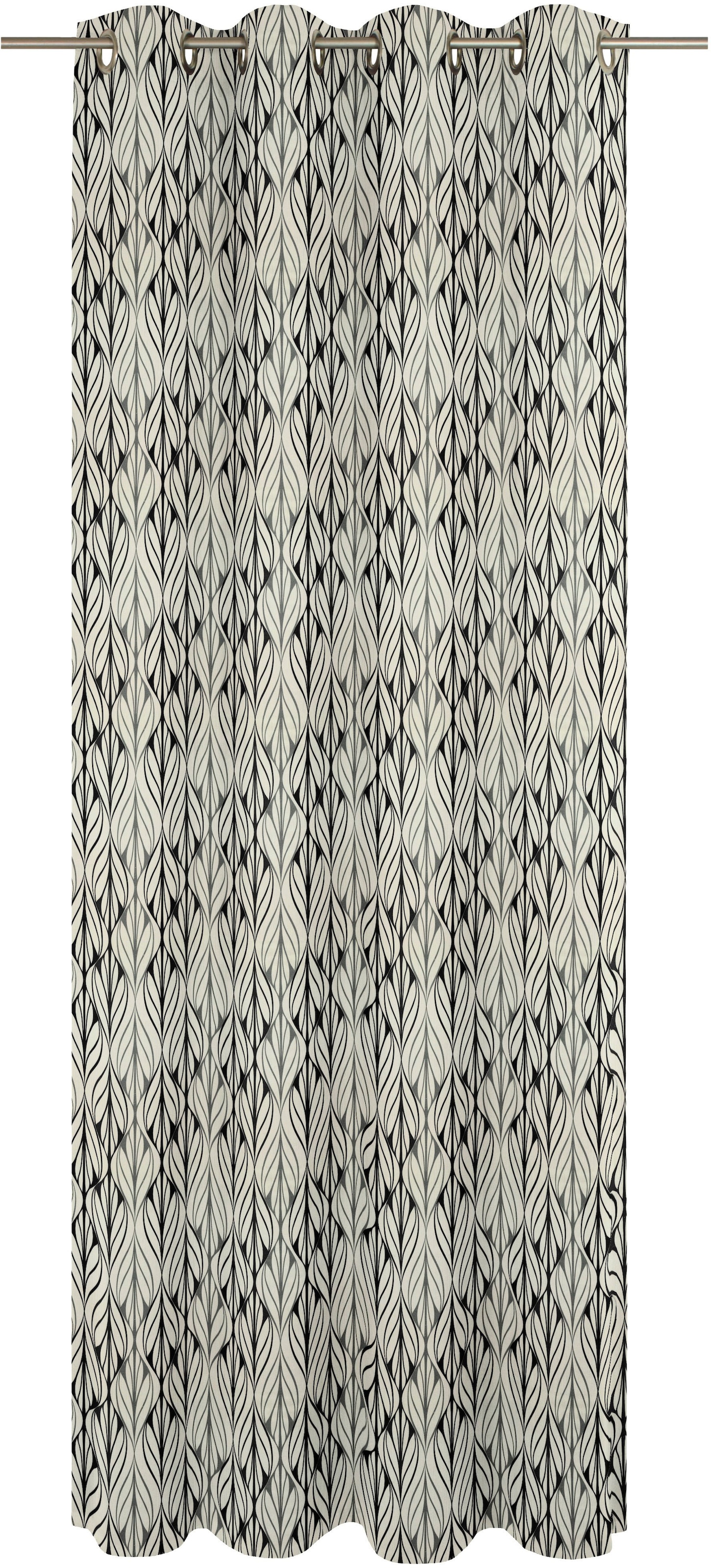 Adam Vorhang »Wave«, (1 St.), aus Bio-Baumwolle