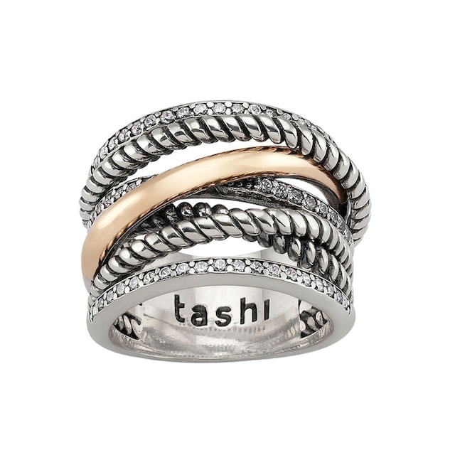 TASHI Silberring »TASHI LANNA, MT.AN.0118.0419/20/21«, mit Zirkonia  (synth.) kaufen | UNIVERSAL