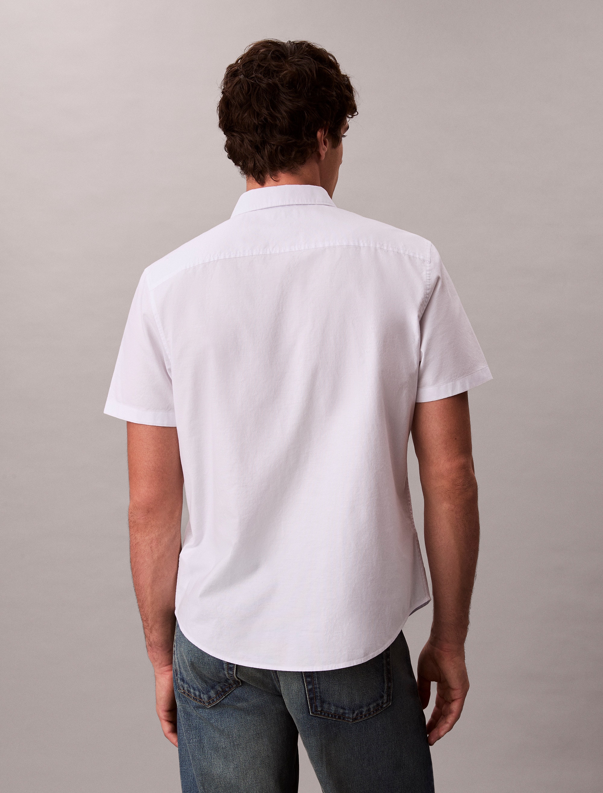Calvin Klein Jeans Kurzarmhemd »CLASSIC OXFORD SHIRT« Regular fit mit Button-Down-Kragen