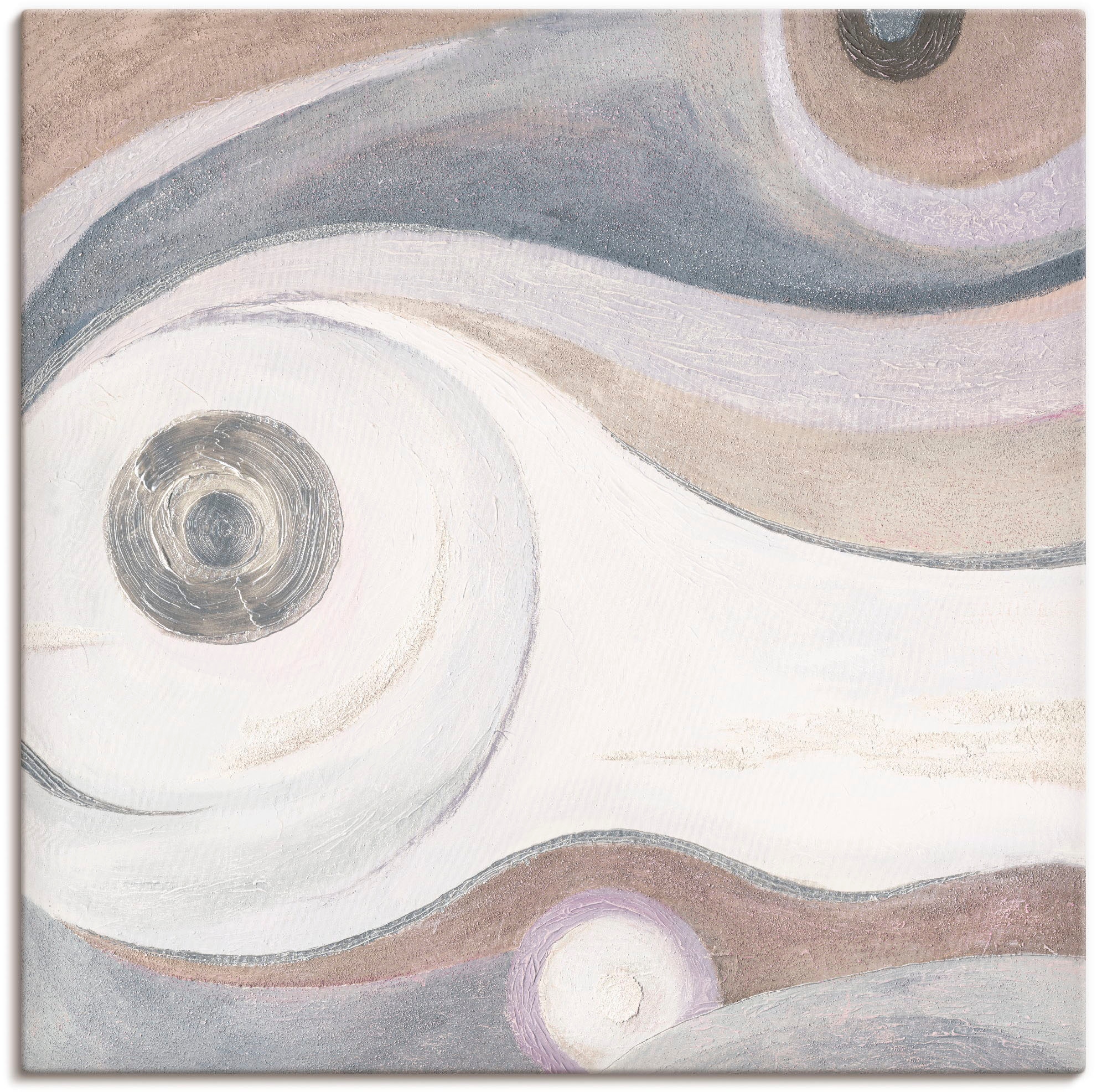 Artland Wandbild »Sand-Pastell II - Abstrakt«, Muster, (1 St.), als  Alubild, Leinwandbild, Wandaufkleber oder Poster in versch. Größen auf  Raten kaufen