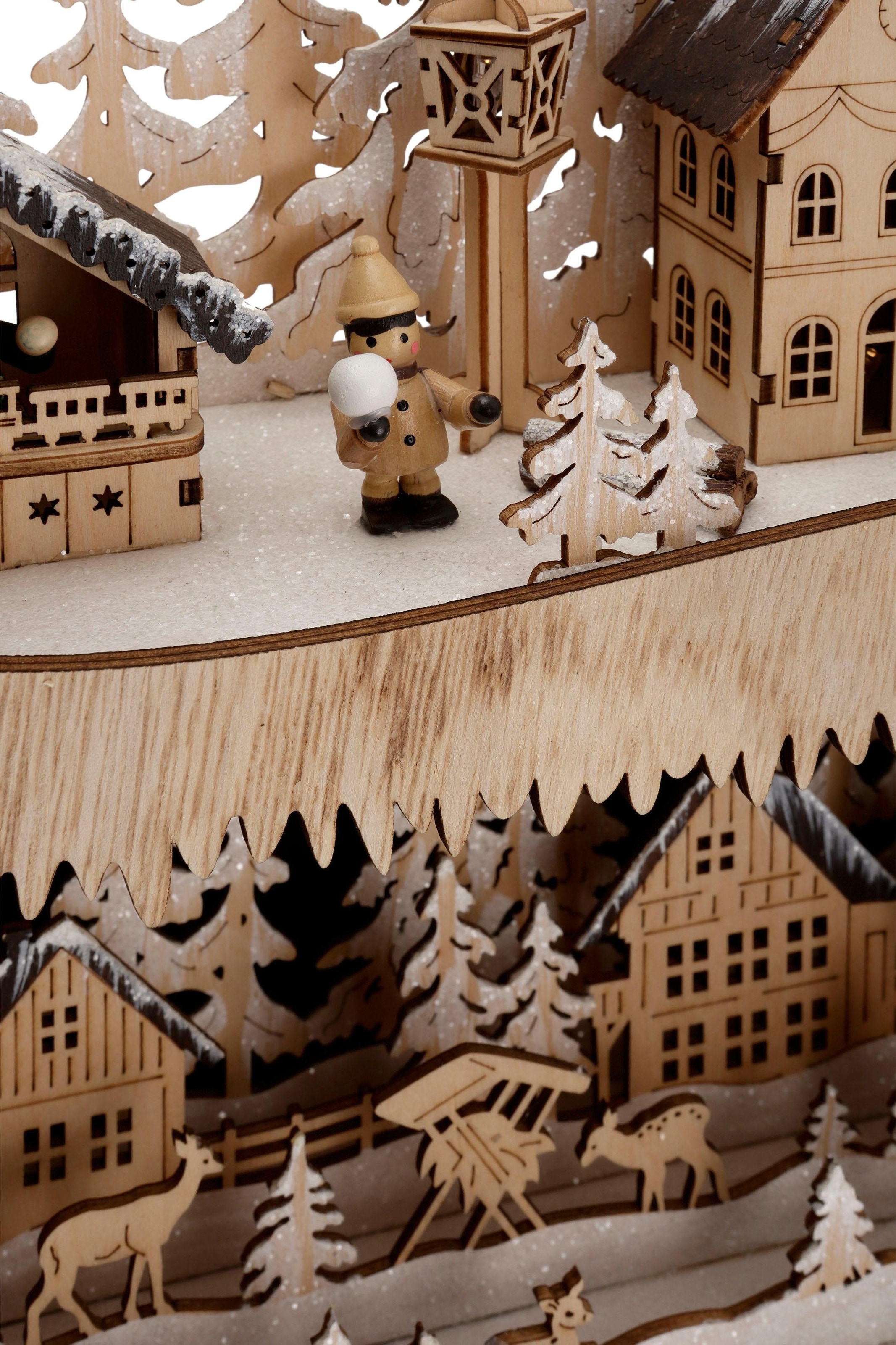Home affaire Lichterbogen »Rentier, Weihnachtsdeko«, mit vielen Details, Höhe  67 cm online kaufen