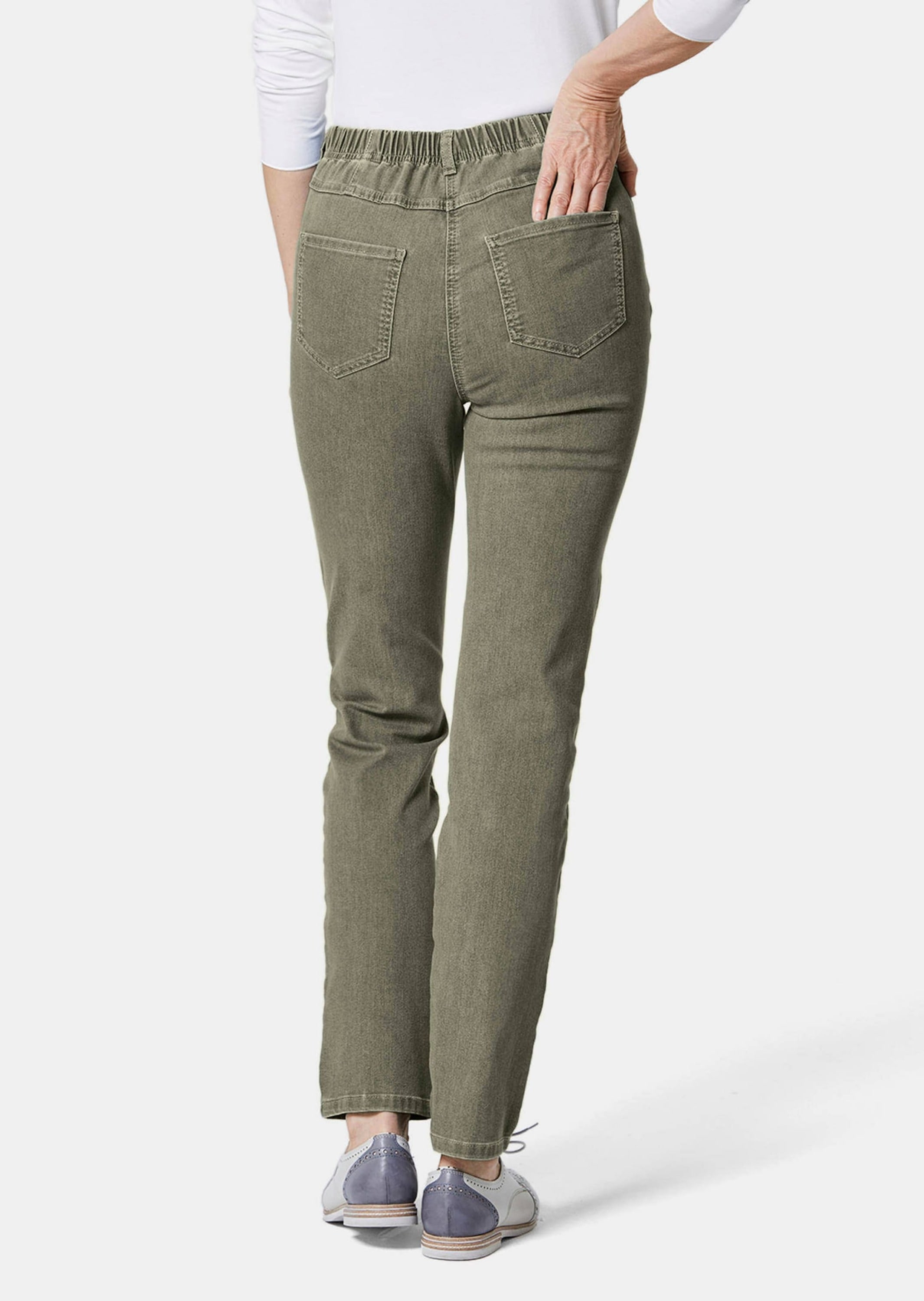 GOLDNER Regular-fit-Jeans »High-Stretch-Jeanshose LOUISA Bequeme High-Stretch-Jeanshose«