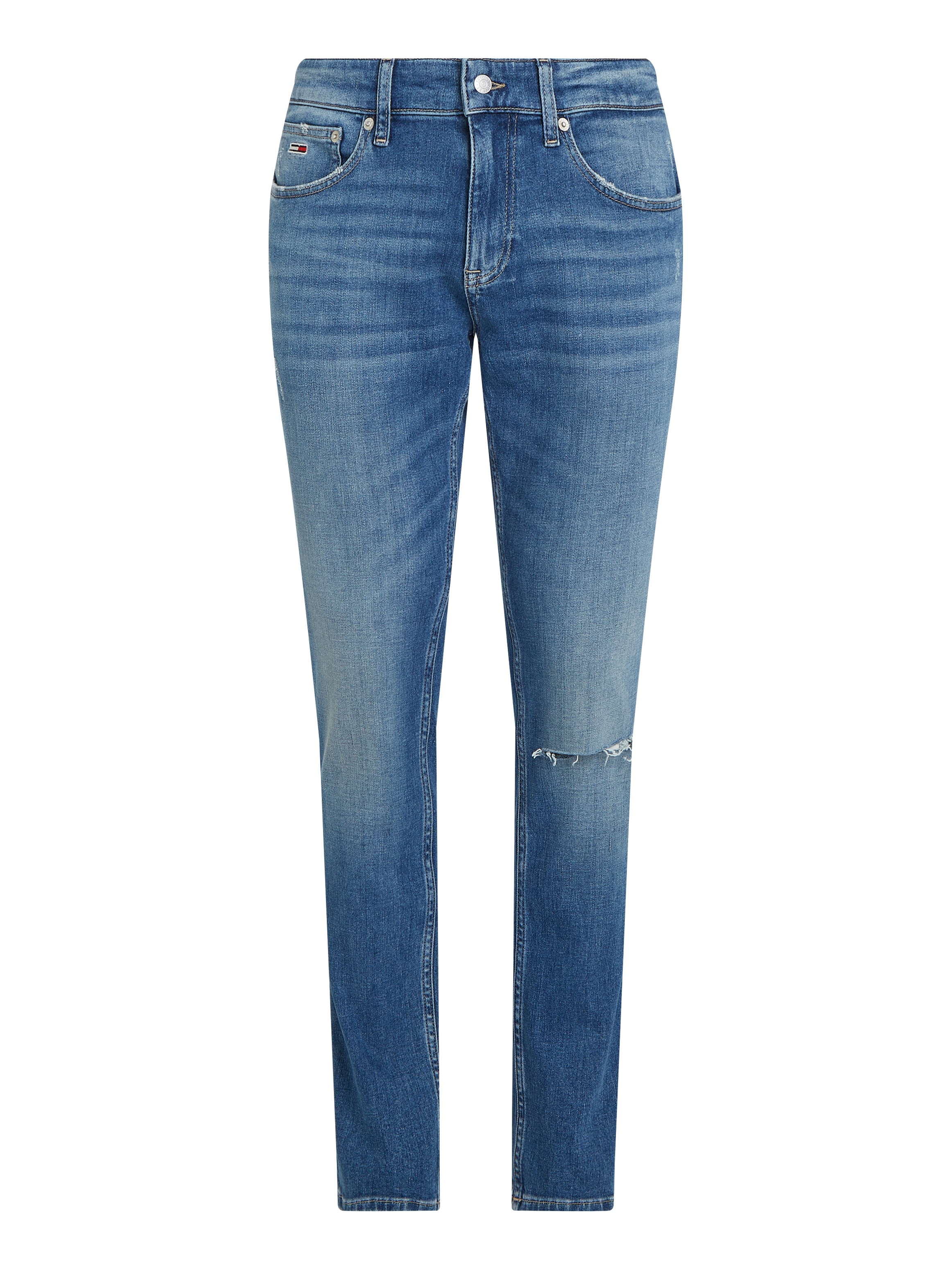 Tommy Jeans Slim-fit-Jeans »Scanton Slim Denim«, Destroyed-Effekt, verschieden Waschungen