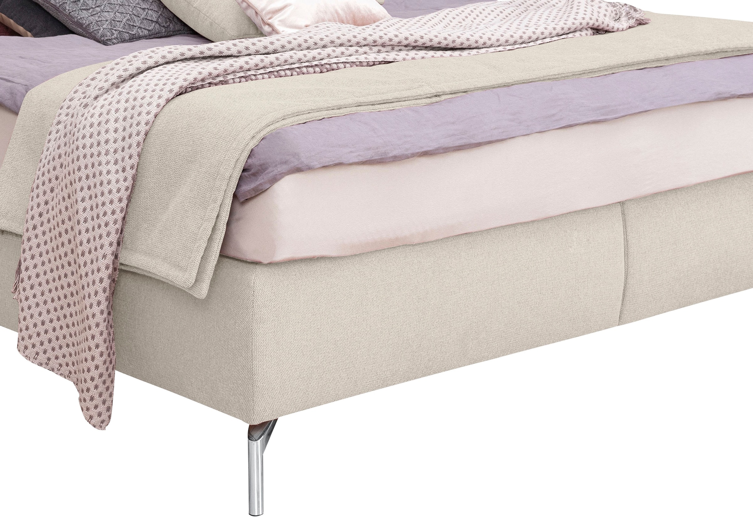 alina Boxspringbett »Arano« inklusive Matratze, in verschiedenen Größen und Härtegraden