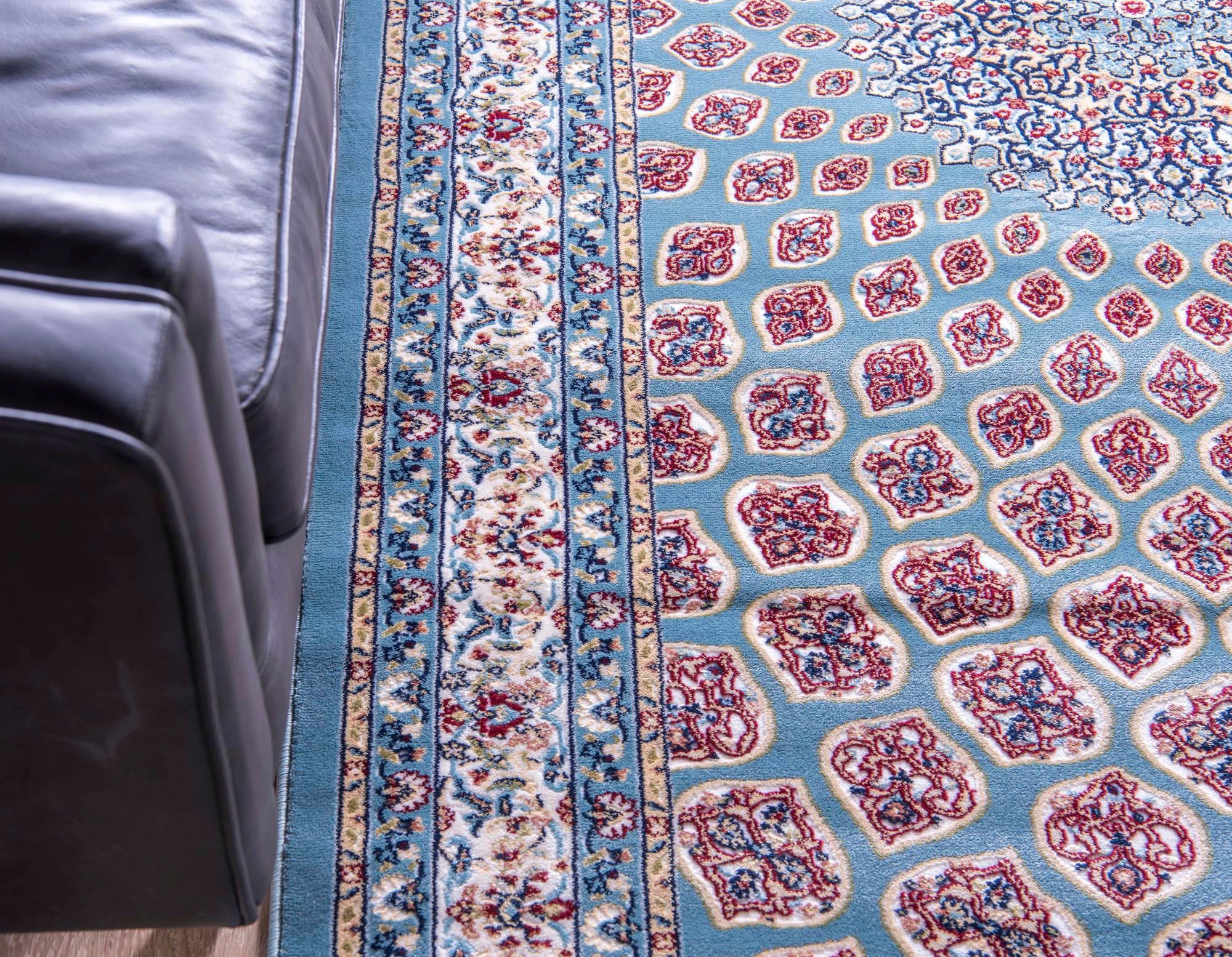Myflair Möbel & Accessoires Teppich »Almas Lagerräumung«, rechteckig, 8 mm Höhe, Kurzflor, gewebt, Orient-Optik, mit Fransen