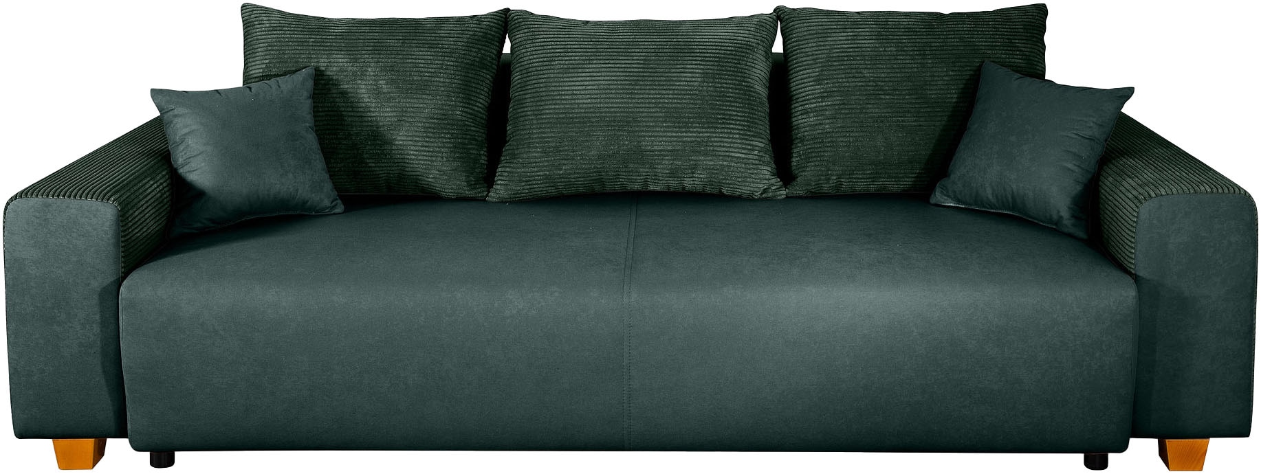 COLLECTION AB Schlafsofa »Yves, Liegefläche (B/T): 142/194 cm«, inkl. Bettfunktion, Bettkasten, Federkern & Zierkissen