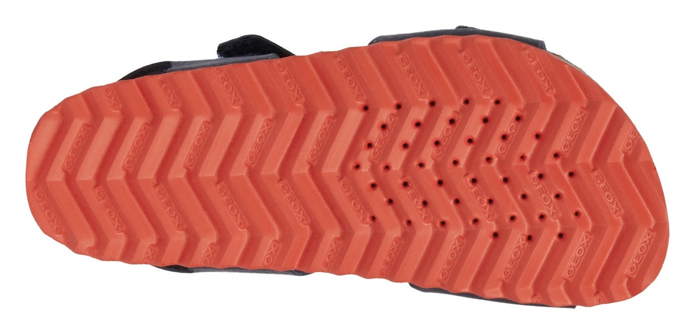 Geox Sandale »J GHITA BOY«, Sommerschuh, Klettschuh, Sandalette, mit verstellbarer Schnalle