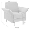 ADA premium Sessel »Mirabelle«, inklusive Armlehnenverstellung