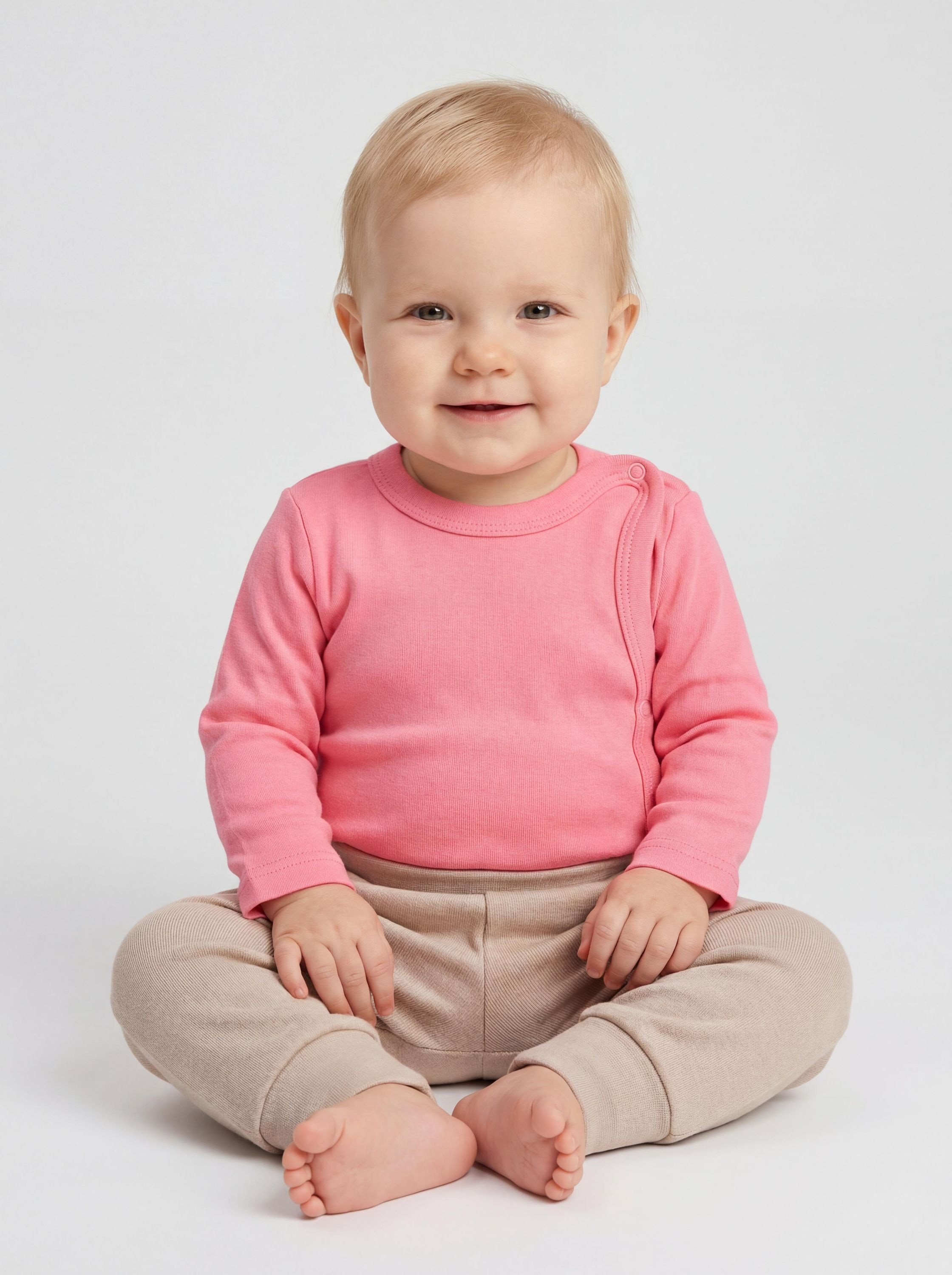 TupTam Langarmwickelbody »Wickelbody Unisex Baby Wickelbody Langarm 5er Set«