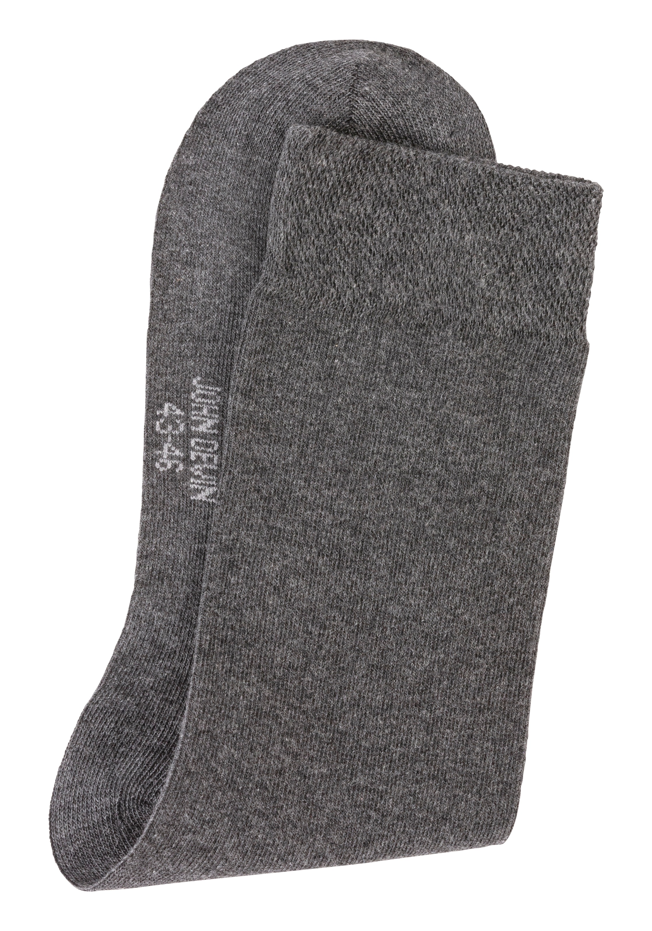 John Devin Businesssocken, (Packung, 3 Paar), mit längerer Schaftlänge, verpackt in einer Box