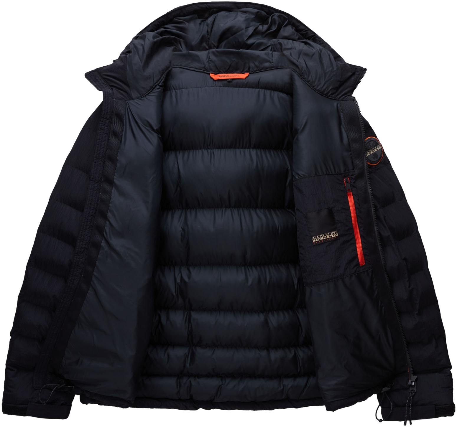 Napapijri Funktionsjacke »A-TEREZ« mit Kapuze Regular fit mit Kapuze mit Stehkragen