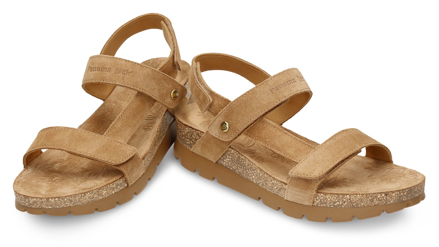 Panama Jack Sandale »Selma«, Sommerschuh, Klettschuh, Sandalette mit praktischen Klettriemchen