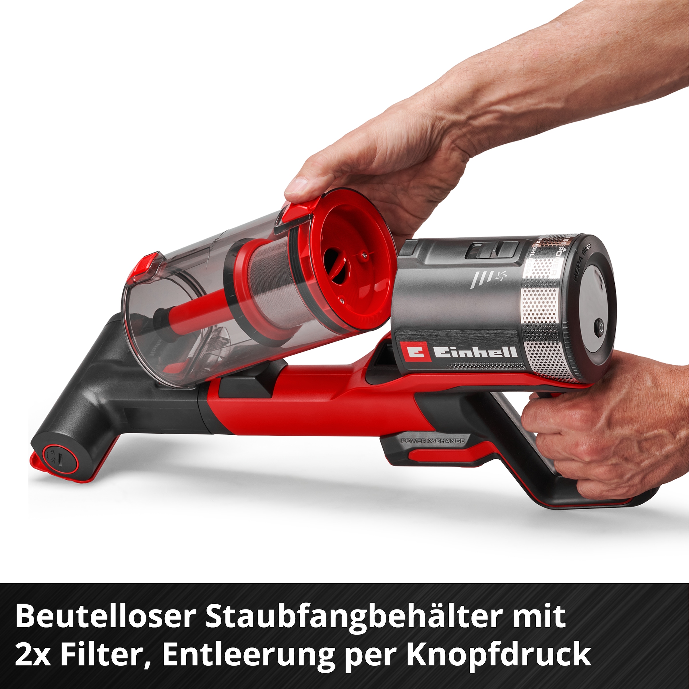 Einhell Akku-Stielstaubsauger »TE-SV 18/270 Li BL (1x 4,0Ah)« inkl. Akku und Ladegerät