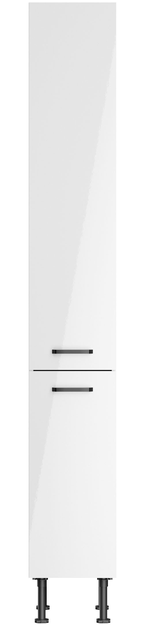 KOCHSTATION Apothekerschrank »KS-Paula« 30 cm breit, 211 cm hoch, mit 2 Auszügen, 5 Ablagen