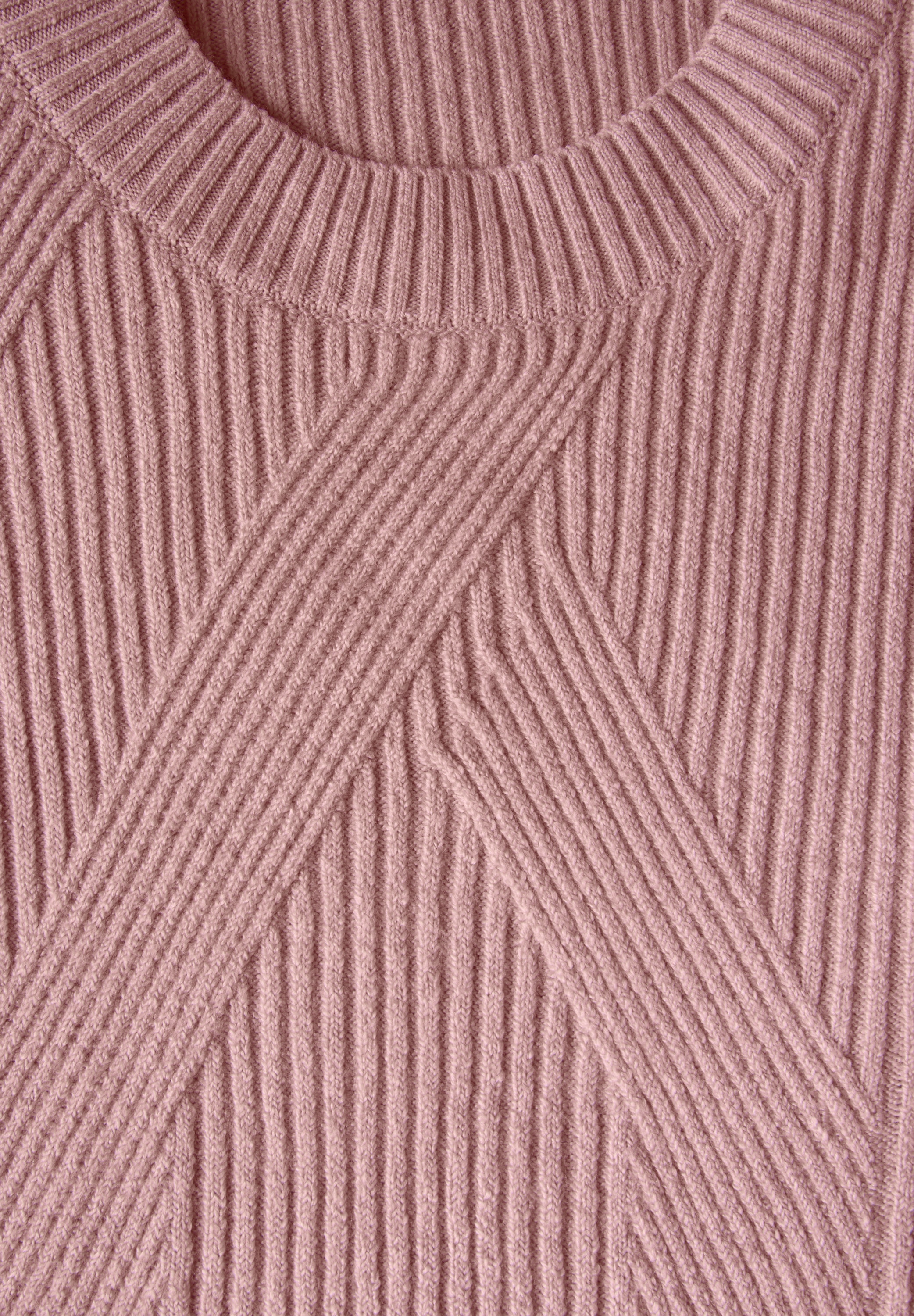 STREET ONE Strickpullover, mit markantem Strukturmuster