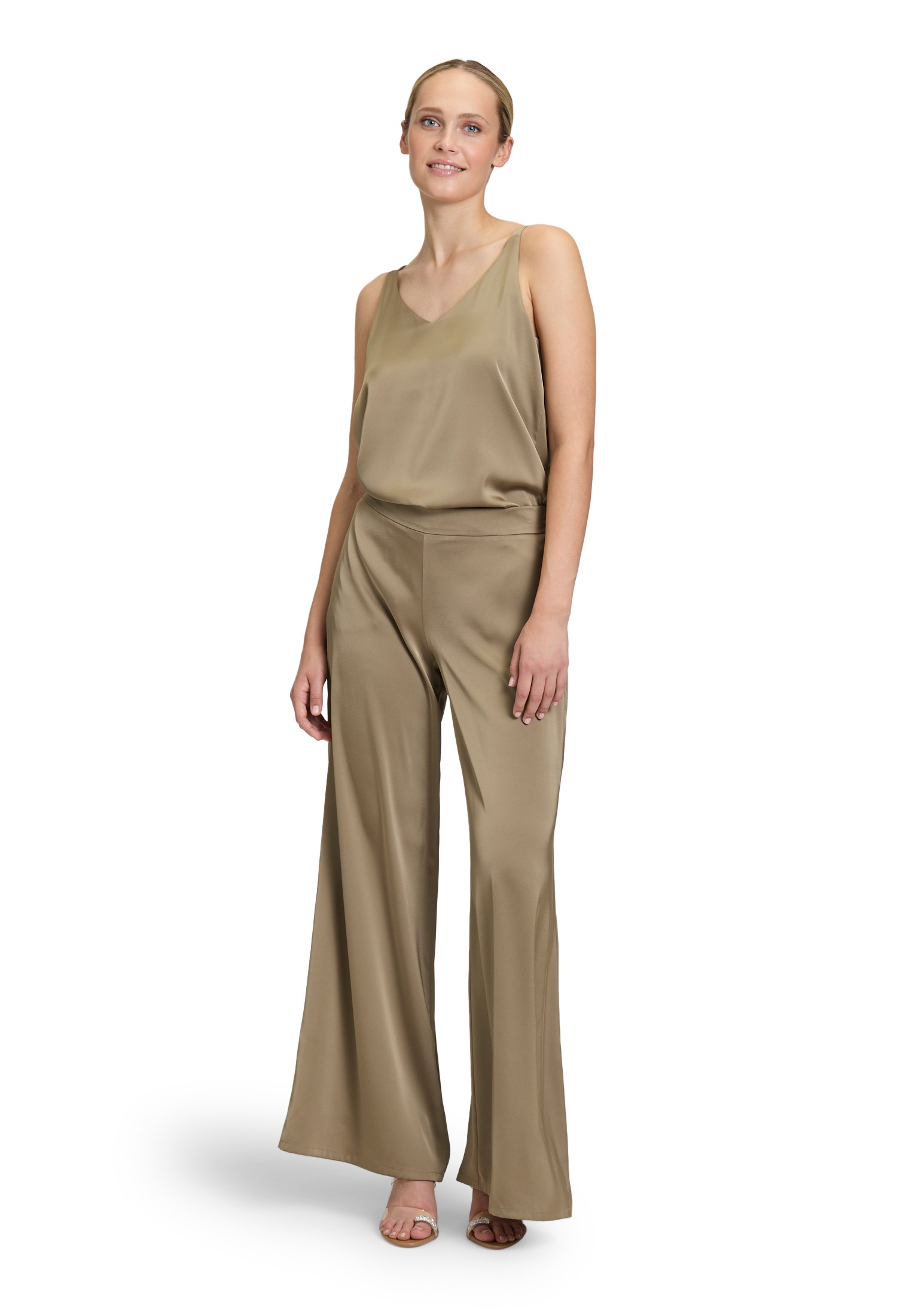 Vera Mont Satinbluse »Satin-Bluse mit V-Ausschnitt«