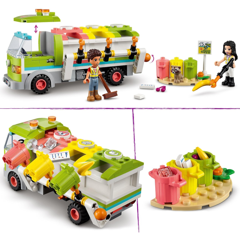 LEGO® Konstruktionsspielsteine »Recycling-Auto (41712), LEGO® Friends«, (259 St.)