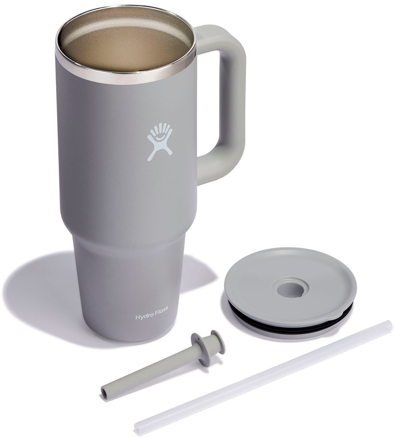 Hydro Flask Thermobecher »All Around Travel Tumbler in den Größen 24 oz/ 32 oz / 40 oz«, (1 tlg.), Thermo Cup mit Strohhalm
