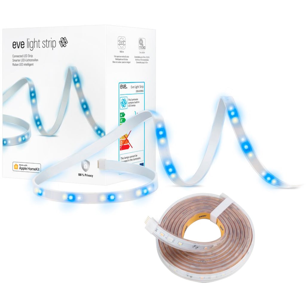 EVE Smarter LED-Lichtstreifen »Light Strip 2 m + Extension 2 m«
