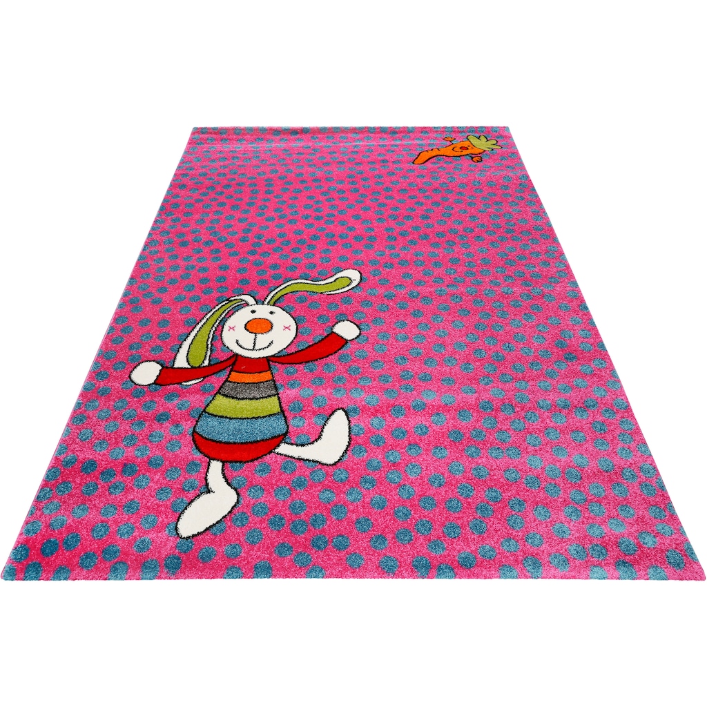 Sigikid Kinderteppich »Rainbow Rabbit«, rechteckig