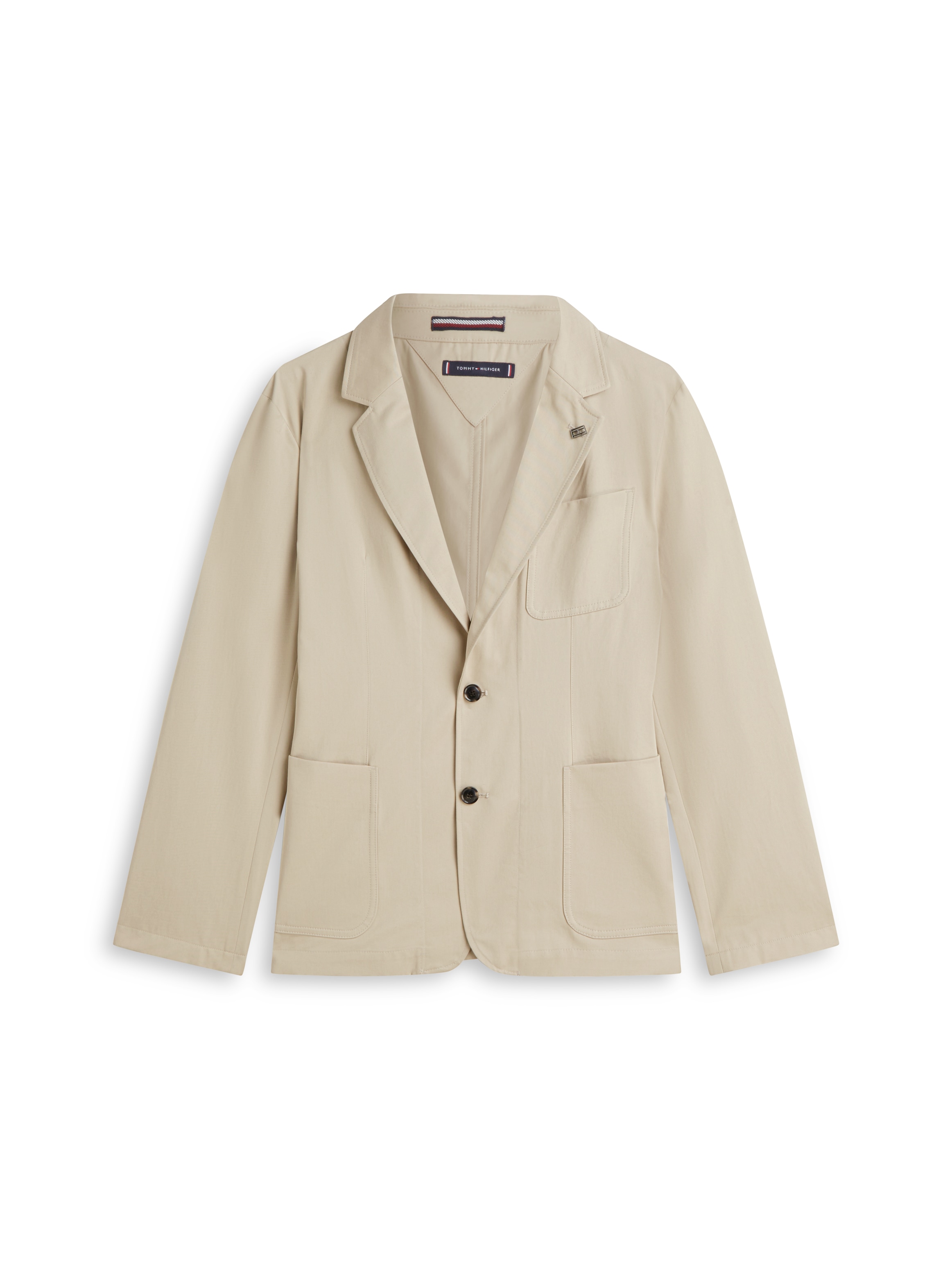 Tommy Hilfiger Sakko »Premium Line Tech-Cotton Performance Anzug« Premium Casual Everyday Sakko Anzug